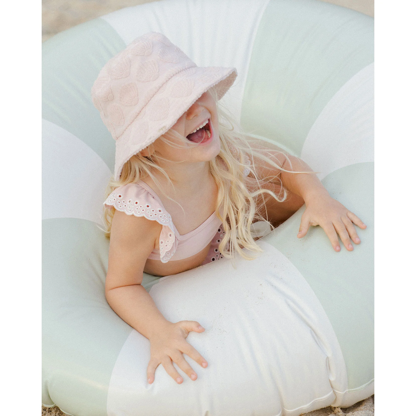 Rylee and Cru Pink Shells Bucket Hat - Image 3