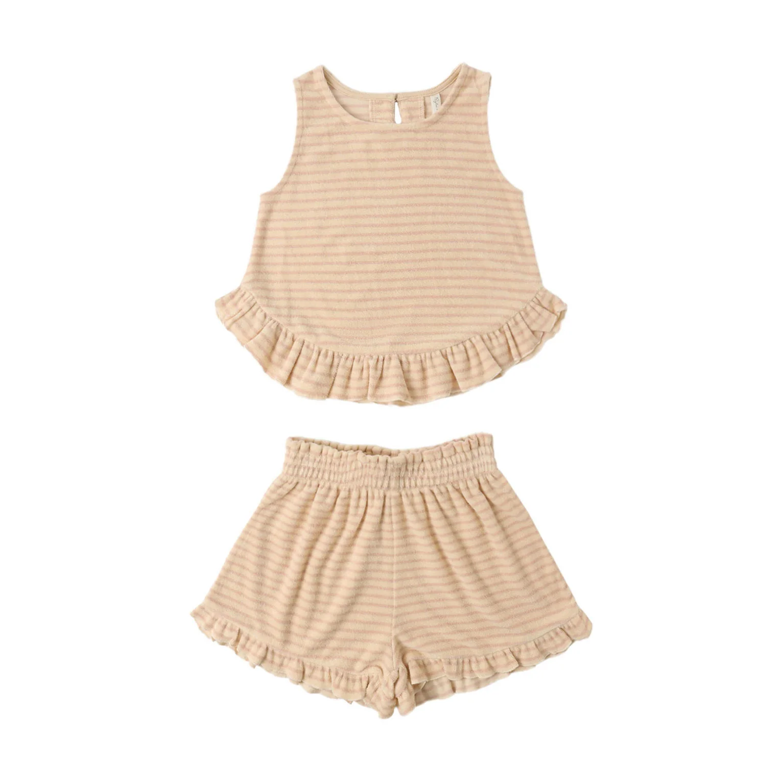 Rylee and Cru  Pink Stripe Faye Set