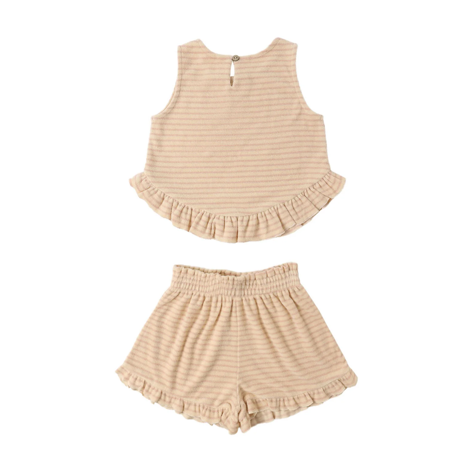 Rylee and Cru  Pink Stripe Faye Set - Image 3