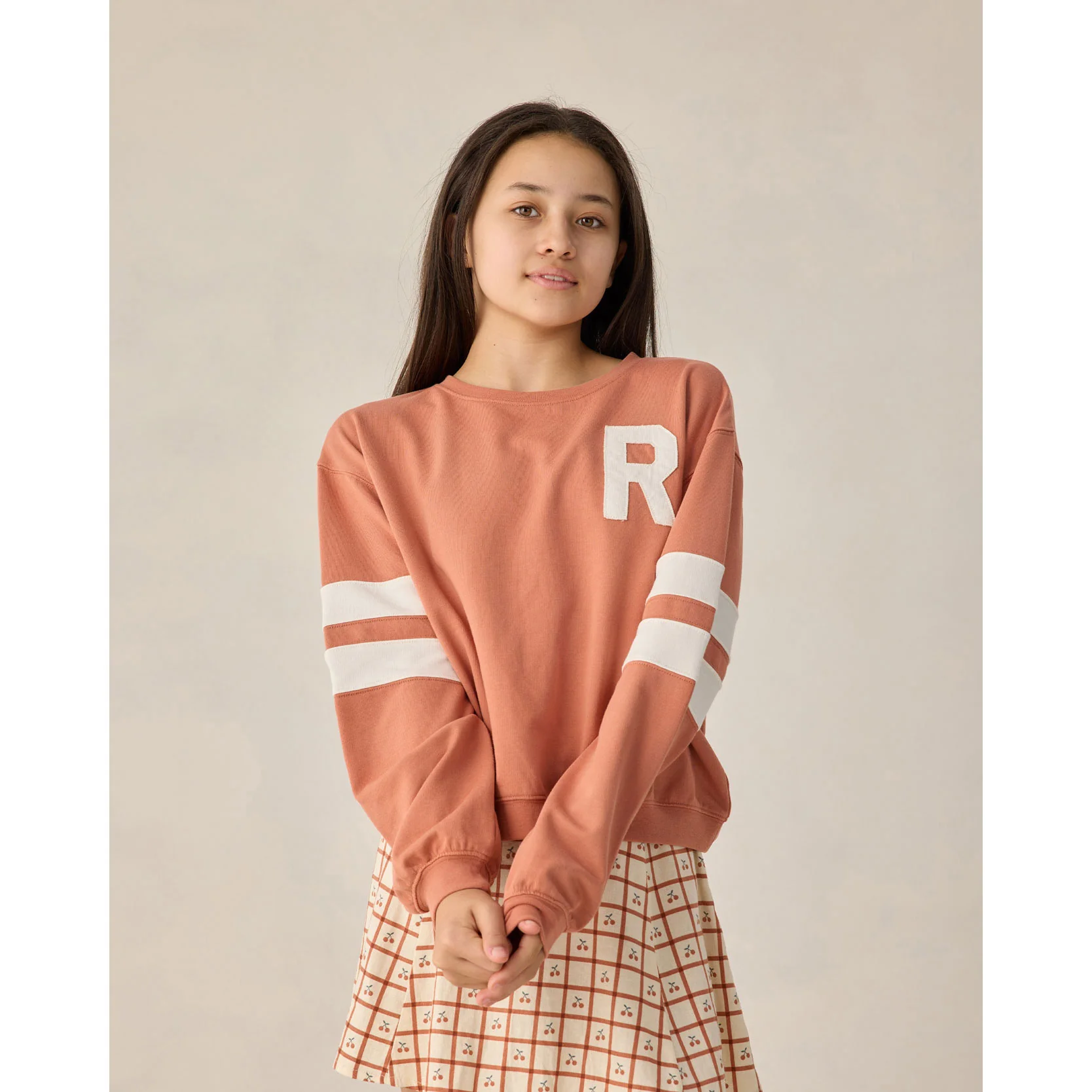 Rylee and Cru Poppy  Pier Sweatshirt