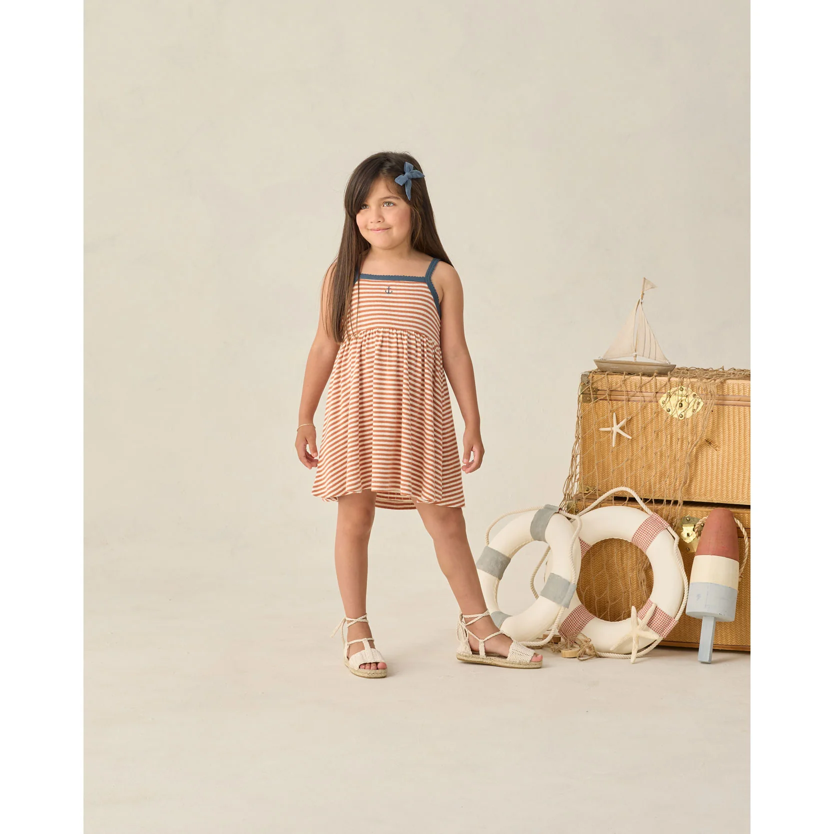 Rylee and Cru Poppy Stripe Lea Dress - Image 3