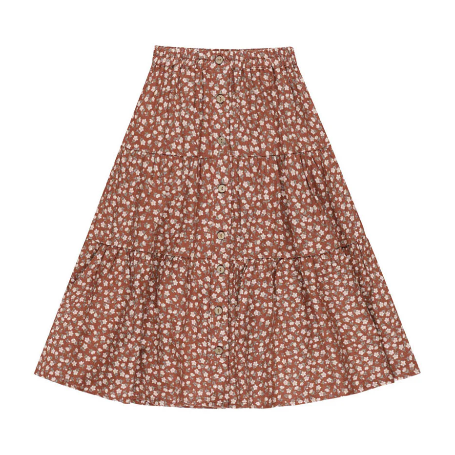 Rylee and Cru Rosette Joelle Skirt