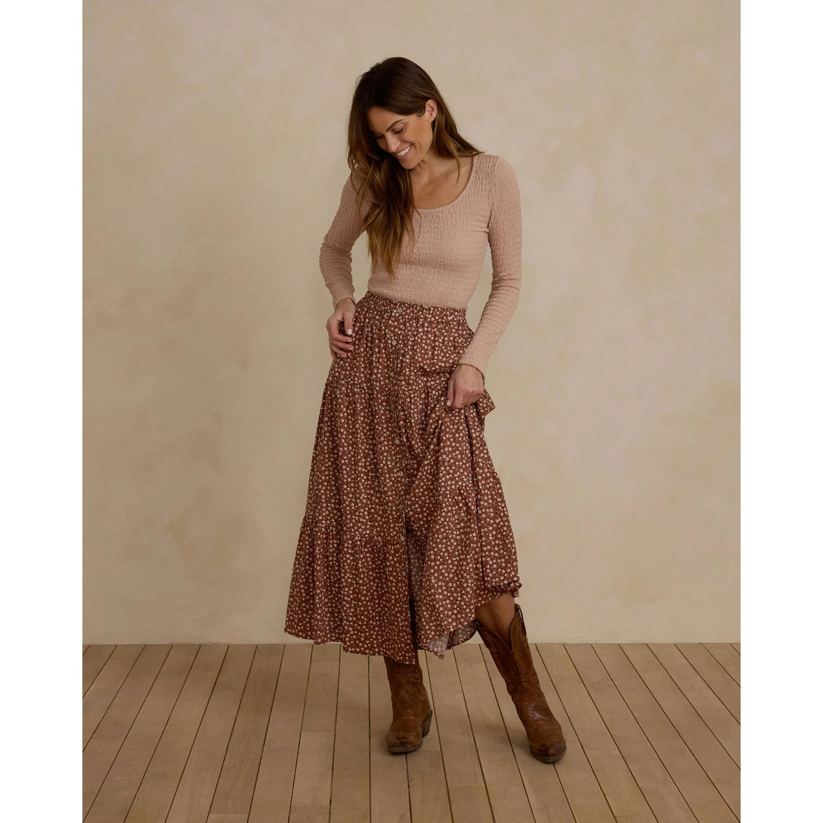 Rylee and Cru Rosette Joelle Women Skirt