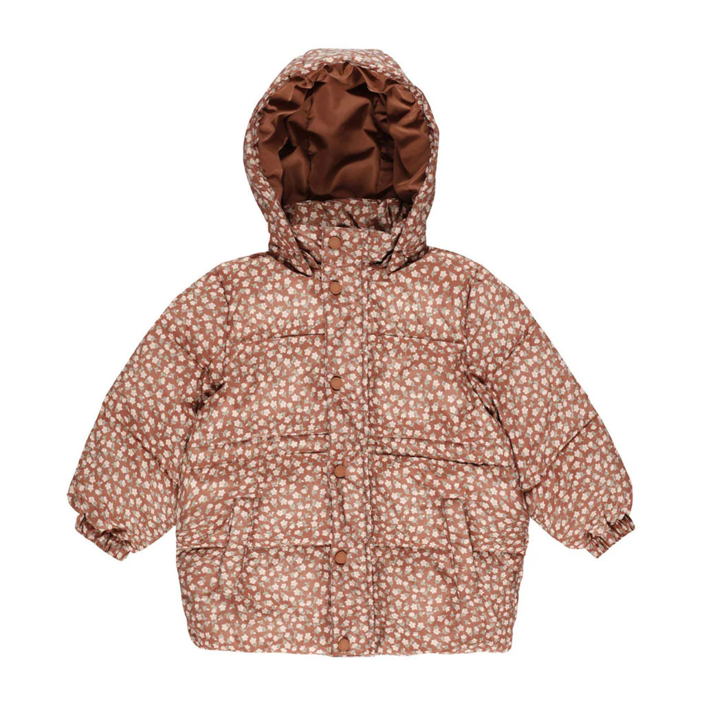 Rylee and Cru Rosette Puffer Jacket