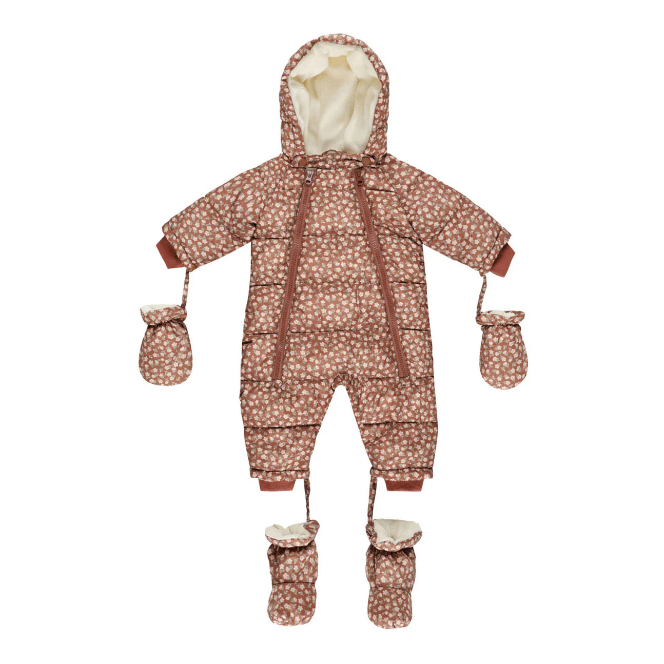 Rylee and Cru Rosette Snow Puffer Suit