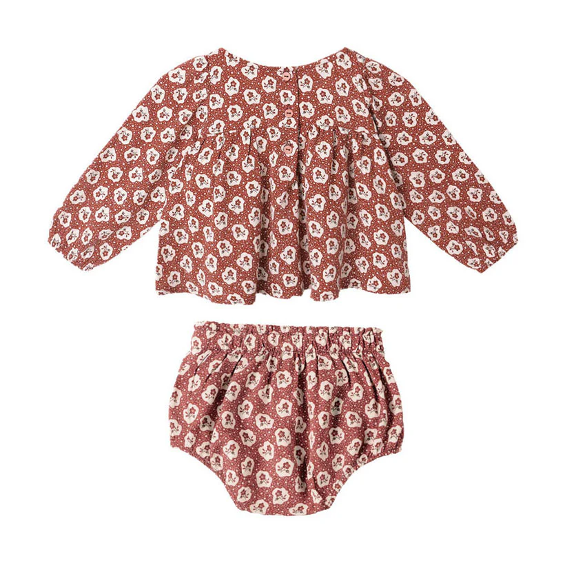 Rylee and Cru Ruby Fleur Sophia Top + Bloomer Set - Image 2