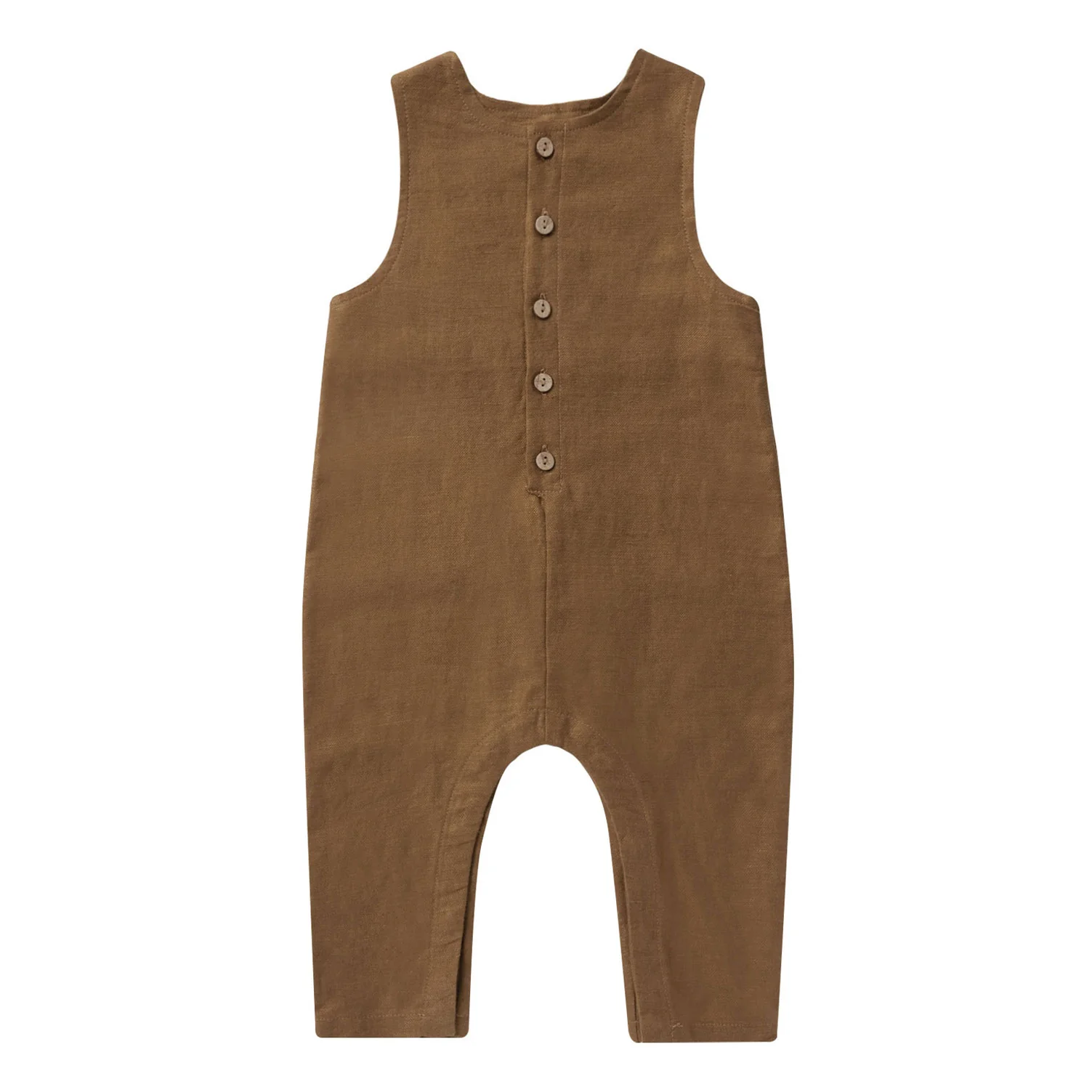 Rylee and Cru Saddle Button Jumpsuit