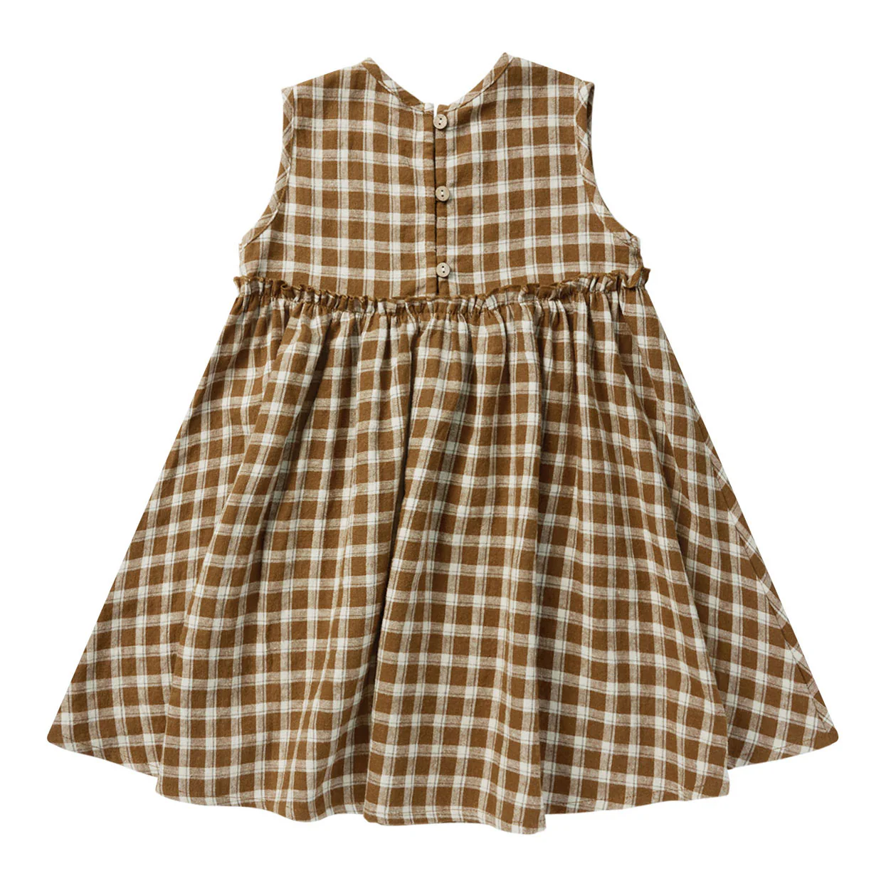 Rylee and Cru Saddle Plaid Harper Dress - Image 3