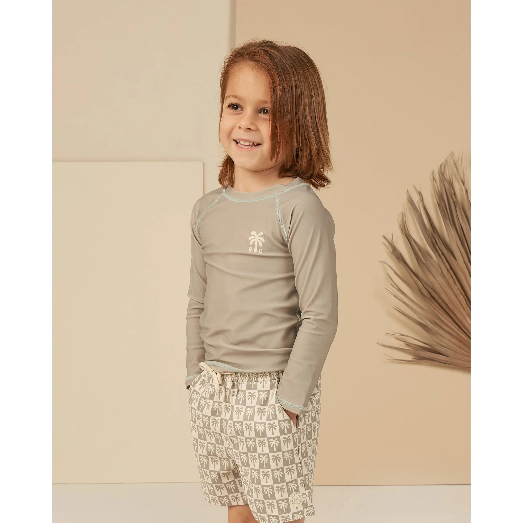 Rylee and Cru Sage Rash Guard - Sage - Image 2