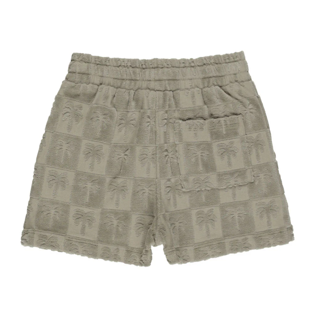 Rylee and Cru Sage Relaxed Short - Palm Check - Image 3
