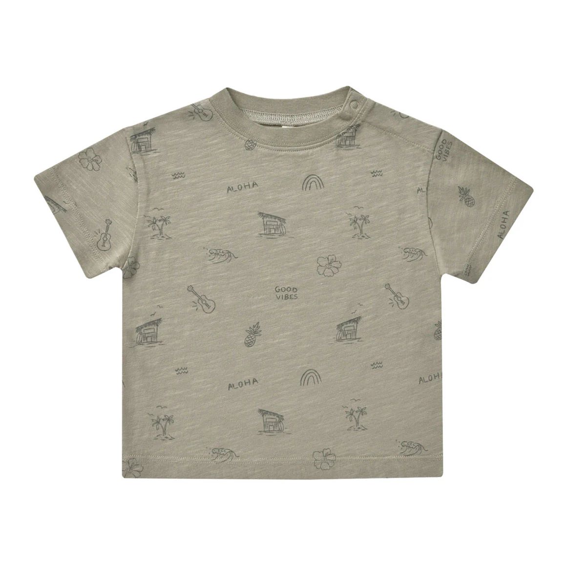 Rylee and Cru Sage Relaxed Tee - Hawaii
