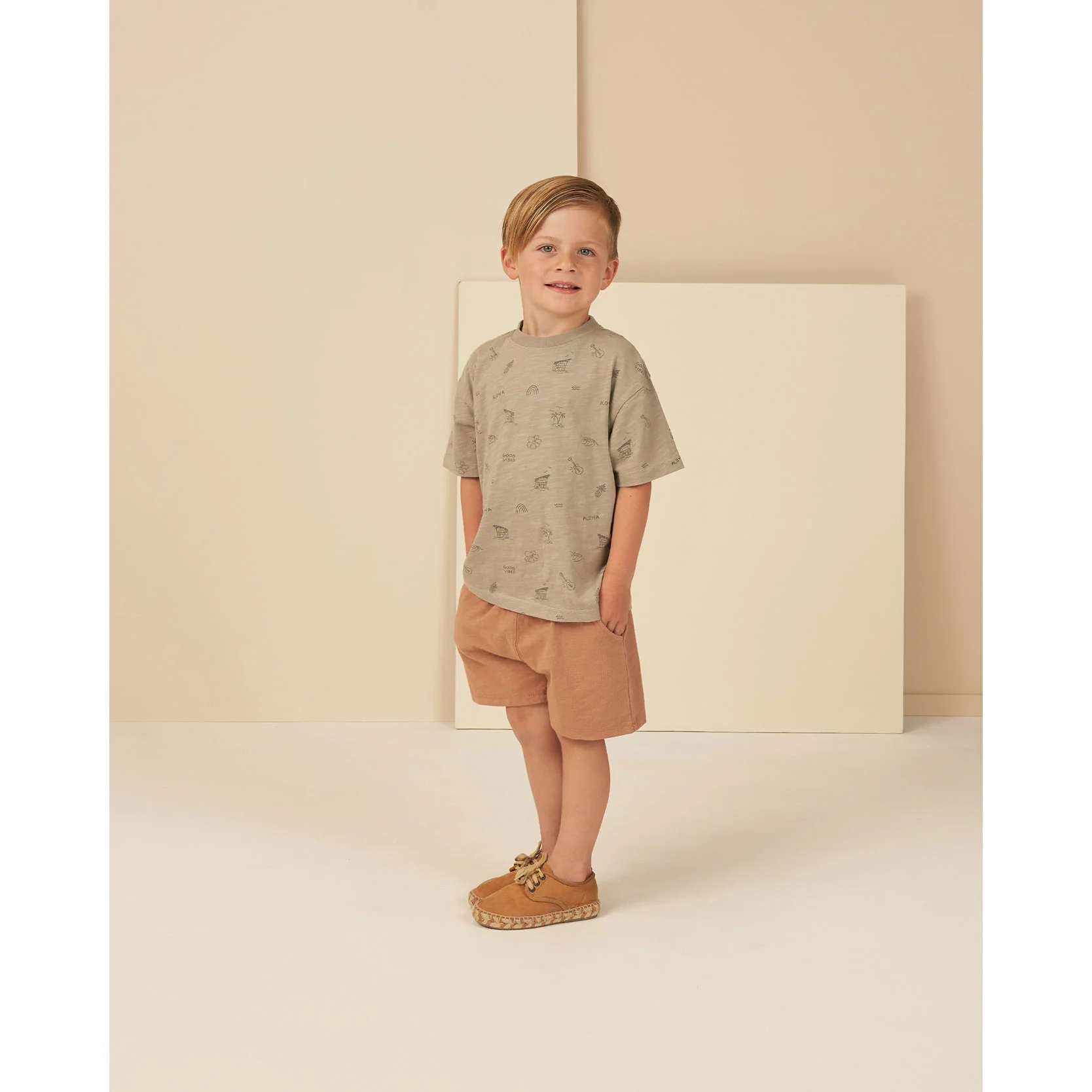 Rylee and Cru Sage Relaxed Tee - Hawaii - Image 2