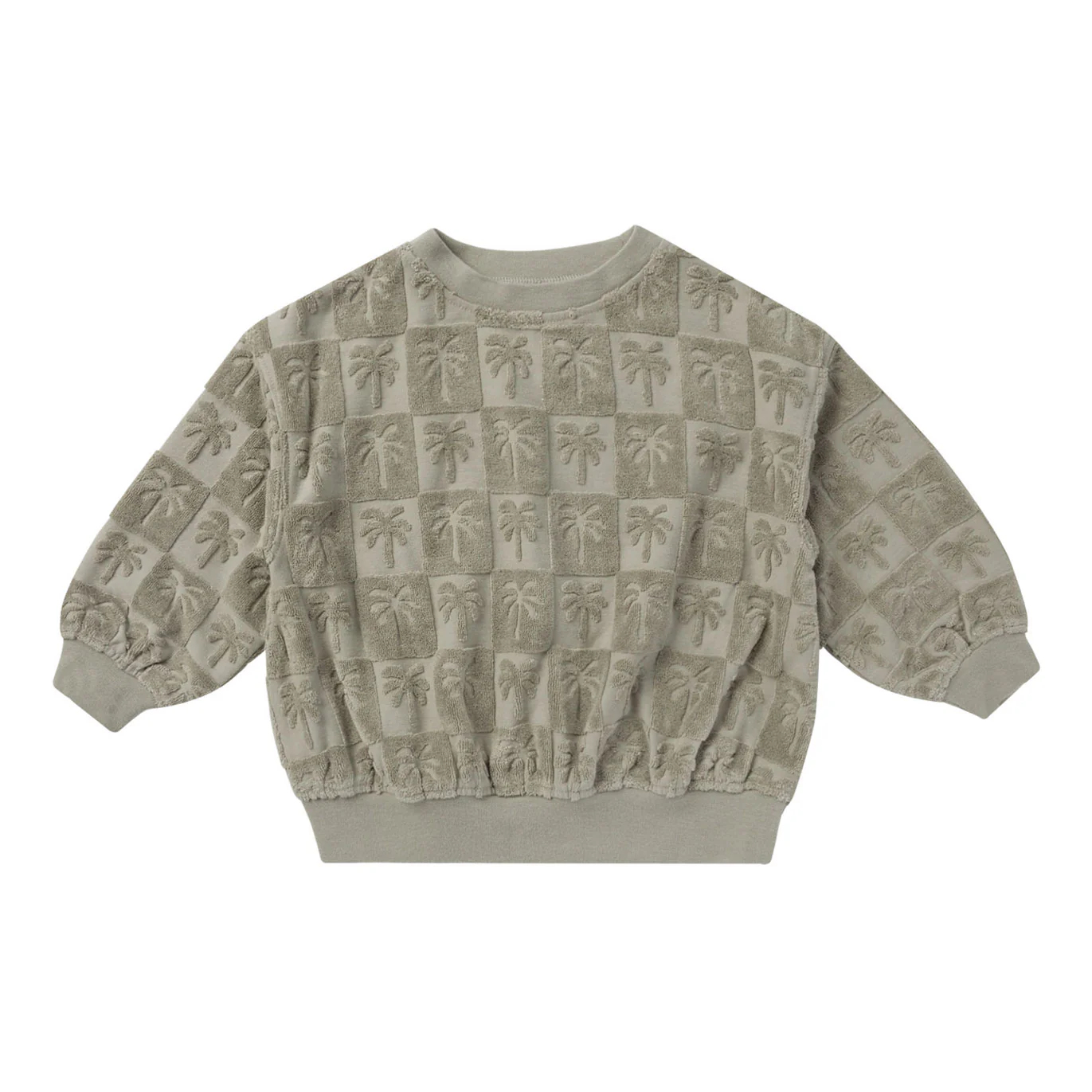 Rylee and Cru Sage Sweatshirt - Palm Check