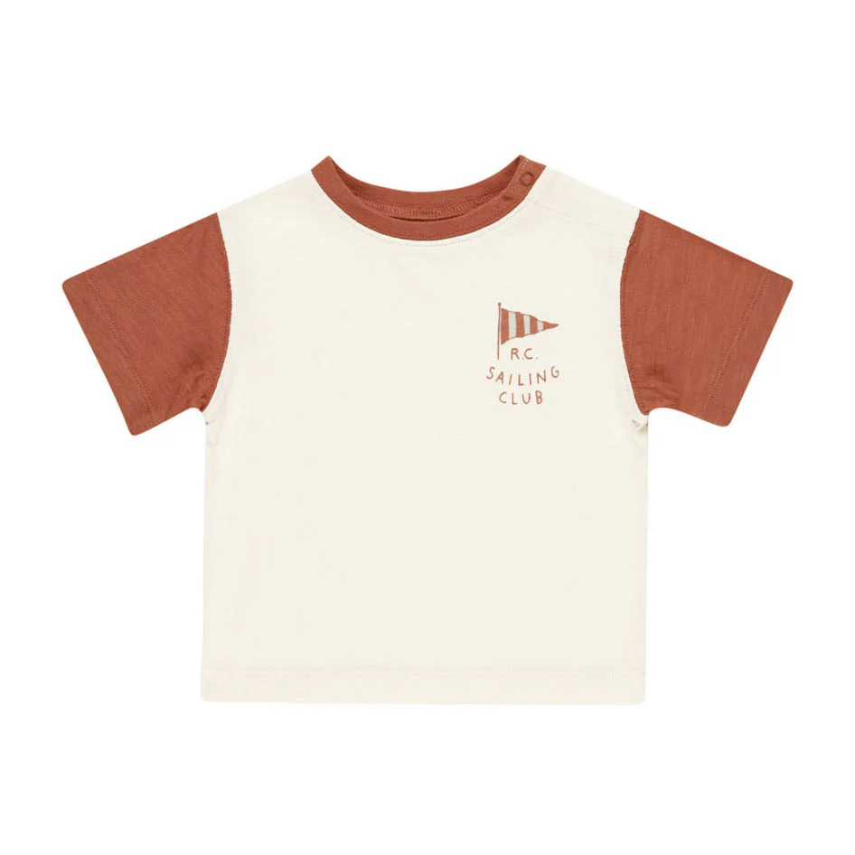 Rylee and Cru Sailing Club Contrast Short Sleeve Tee