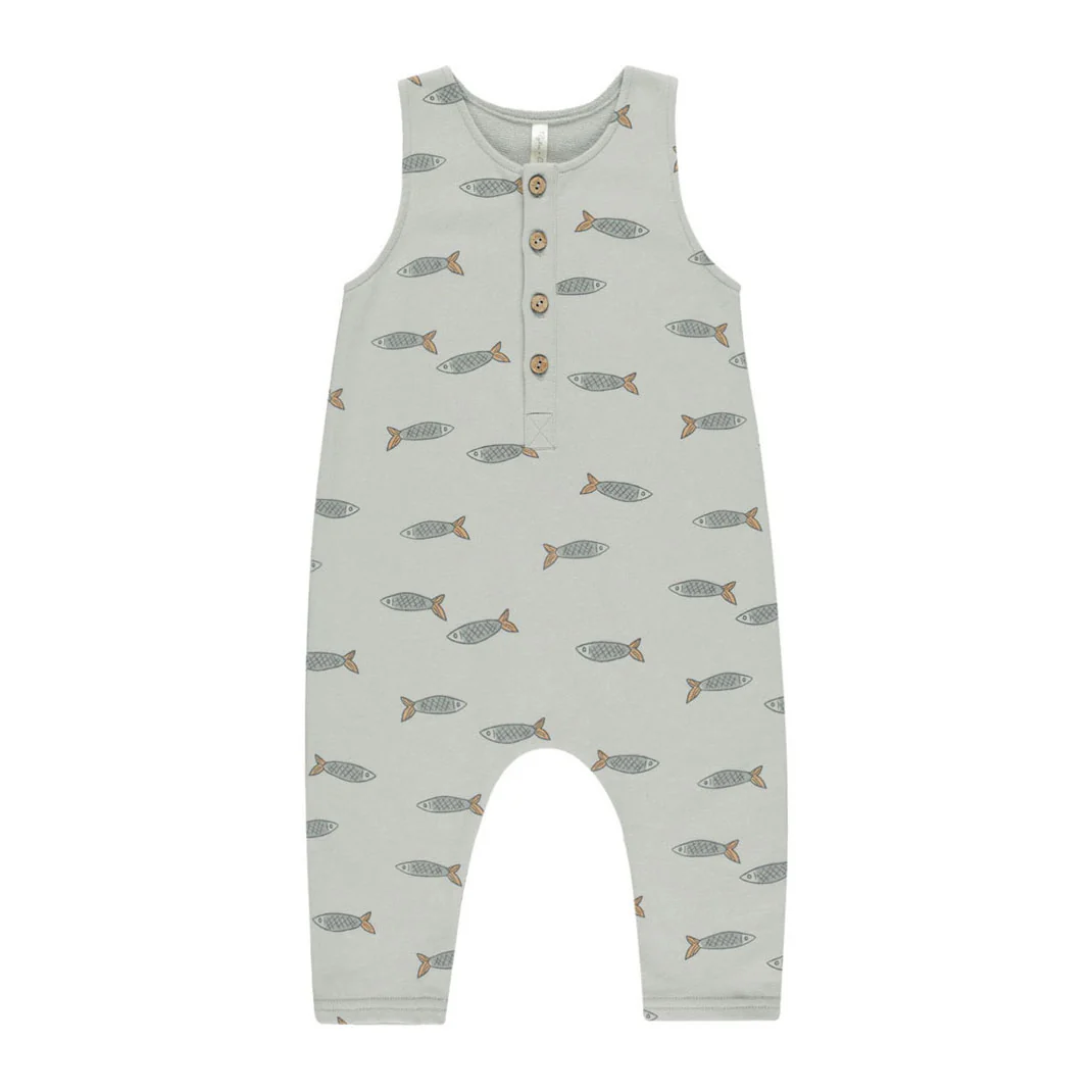 Rylee and Cru Sardines Terry Jumpsuit