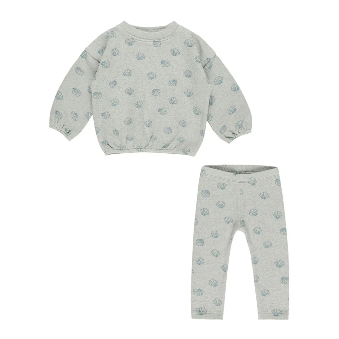 Rylee and Cru Seashells Spongey Knit Set