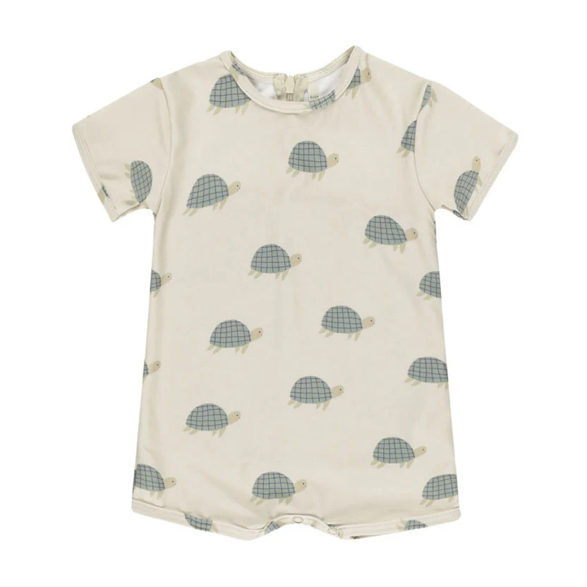 Rylee and Cru Stone Sea Turtles Shorty One-Piece