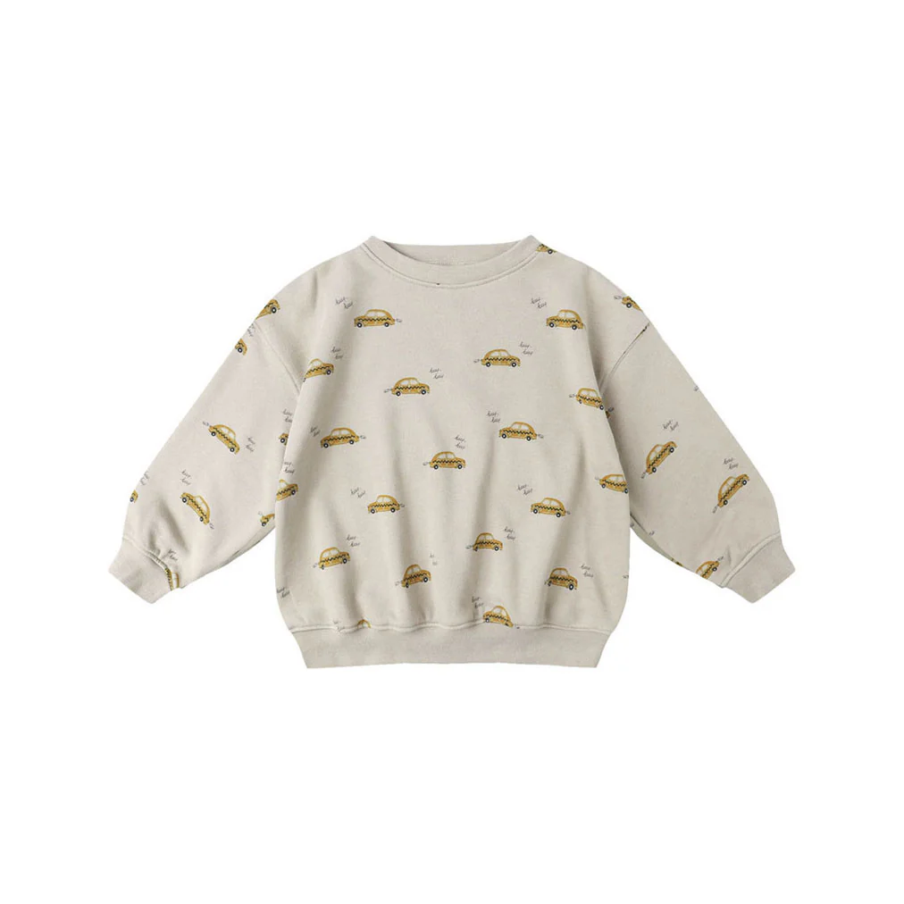Rylee and Cru Stone Taxi Relaxed Sweatshirt