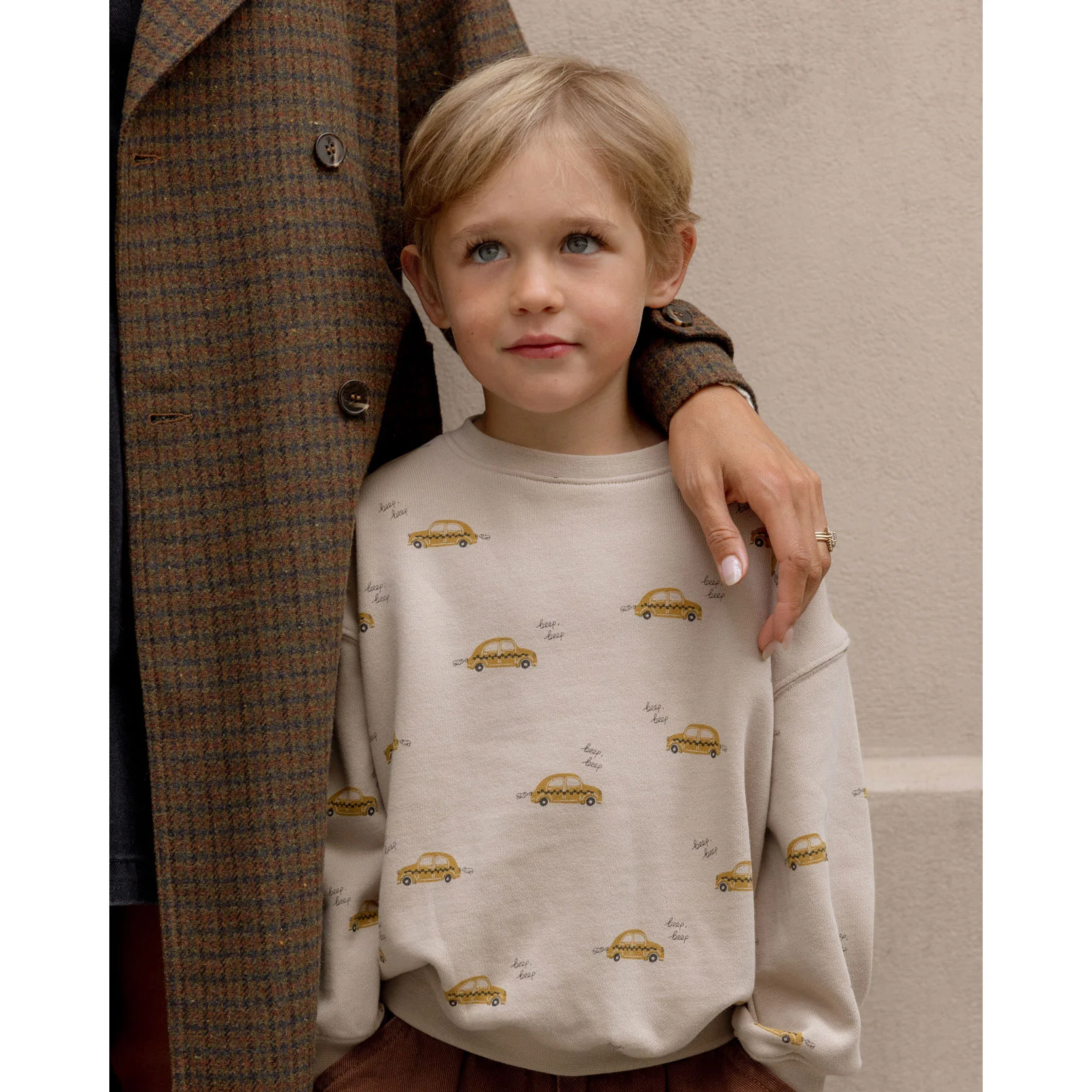 Rylee and Cru Stone Taxi Relaxed Sweatshirt - Image 2