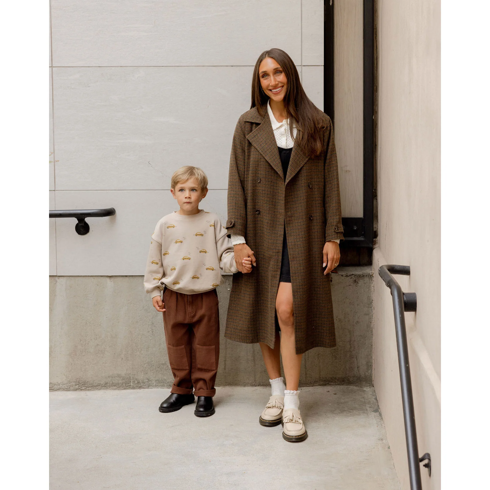 Rylee and Cru Stone Taxi Relaxed Sweatshirt - Image 3