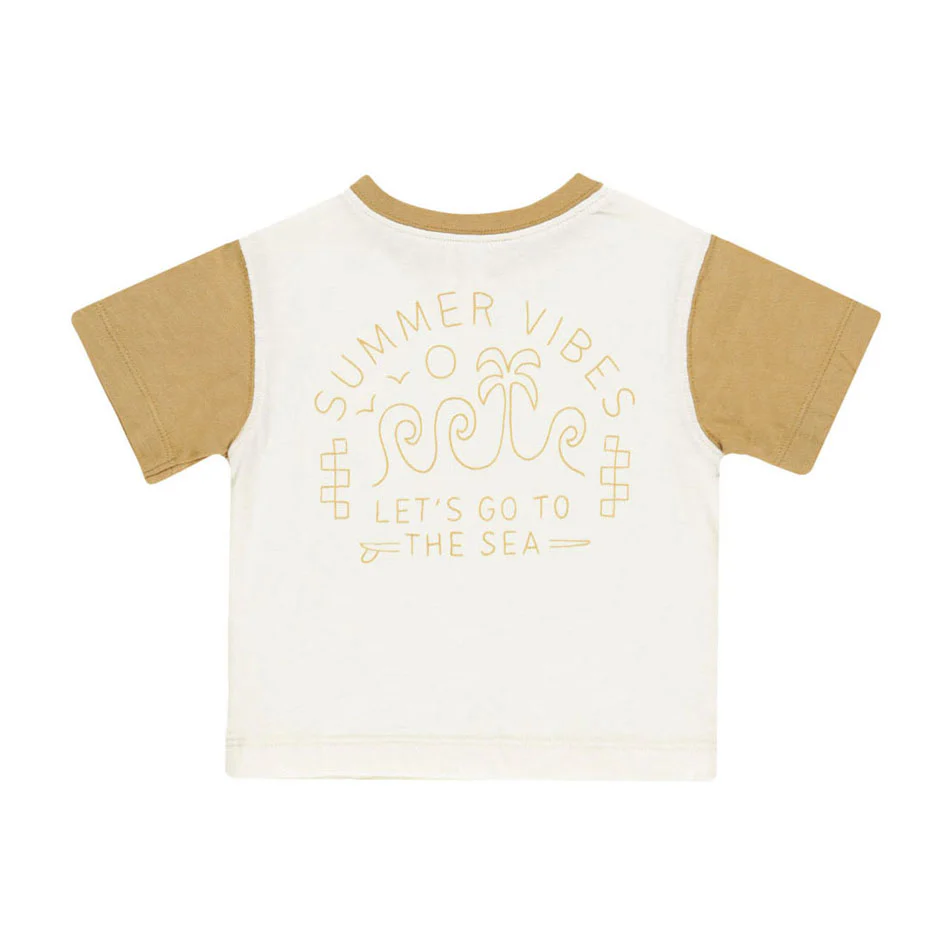 Rylee and Cru Summer Vibes Contrast Short Sleeve Tee - Image 2