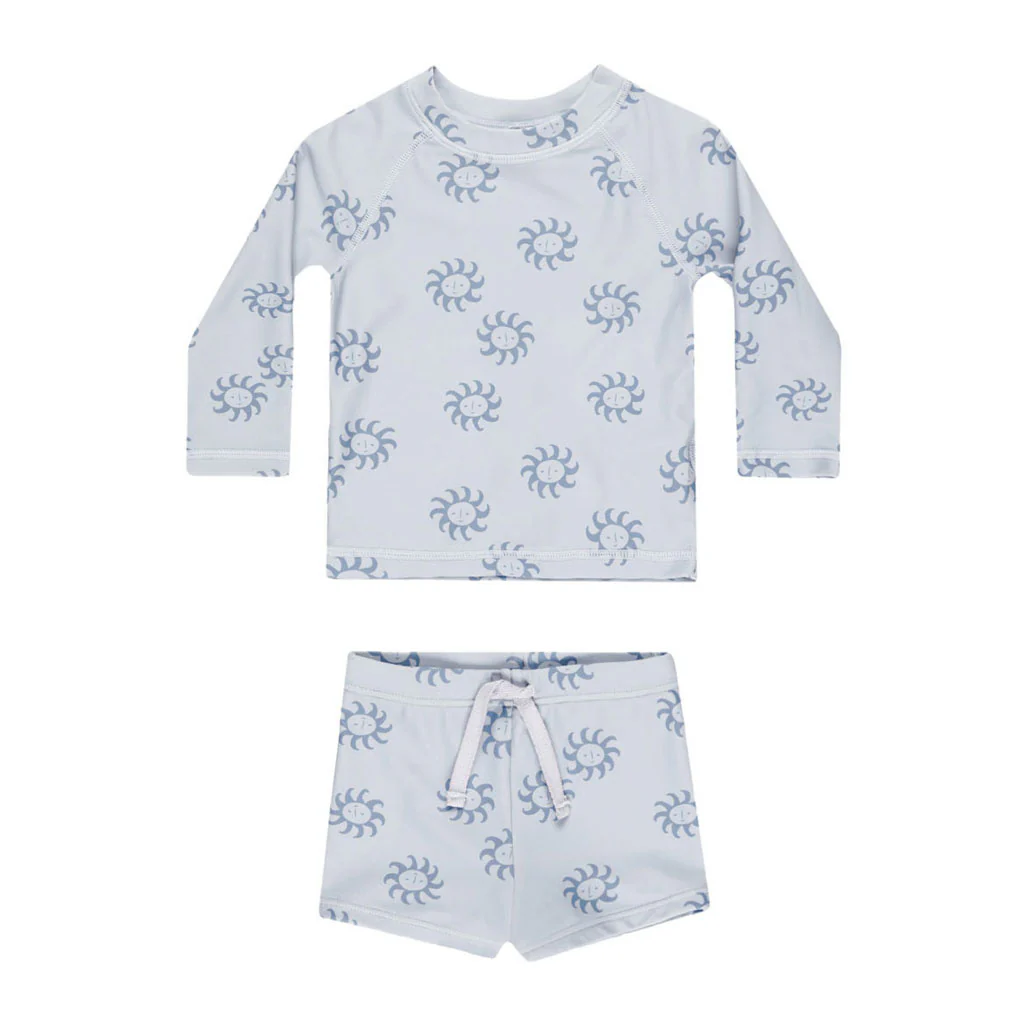 Rylee and Cru Suns Boys Rashguard Set