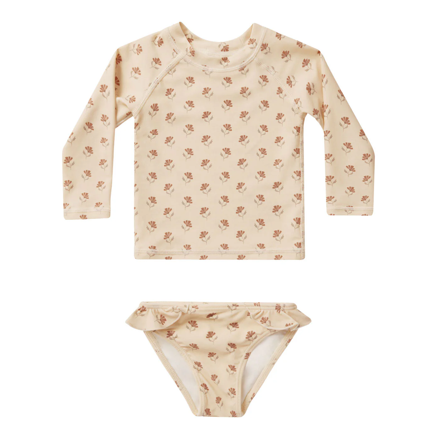 Rylee and Cru Vintage-Fleur Maryn Rash Guard Set - Vintage Fleur