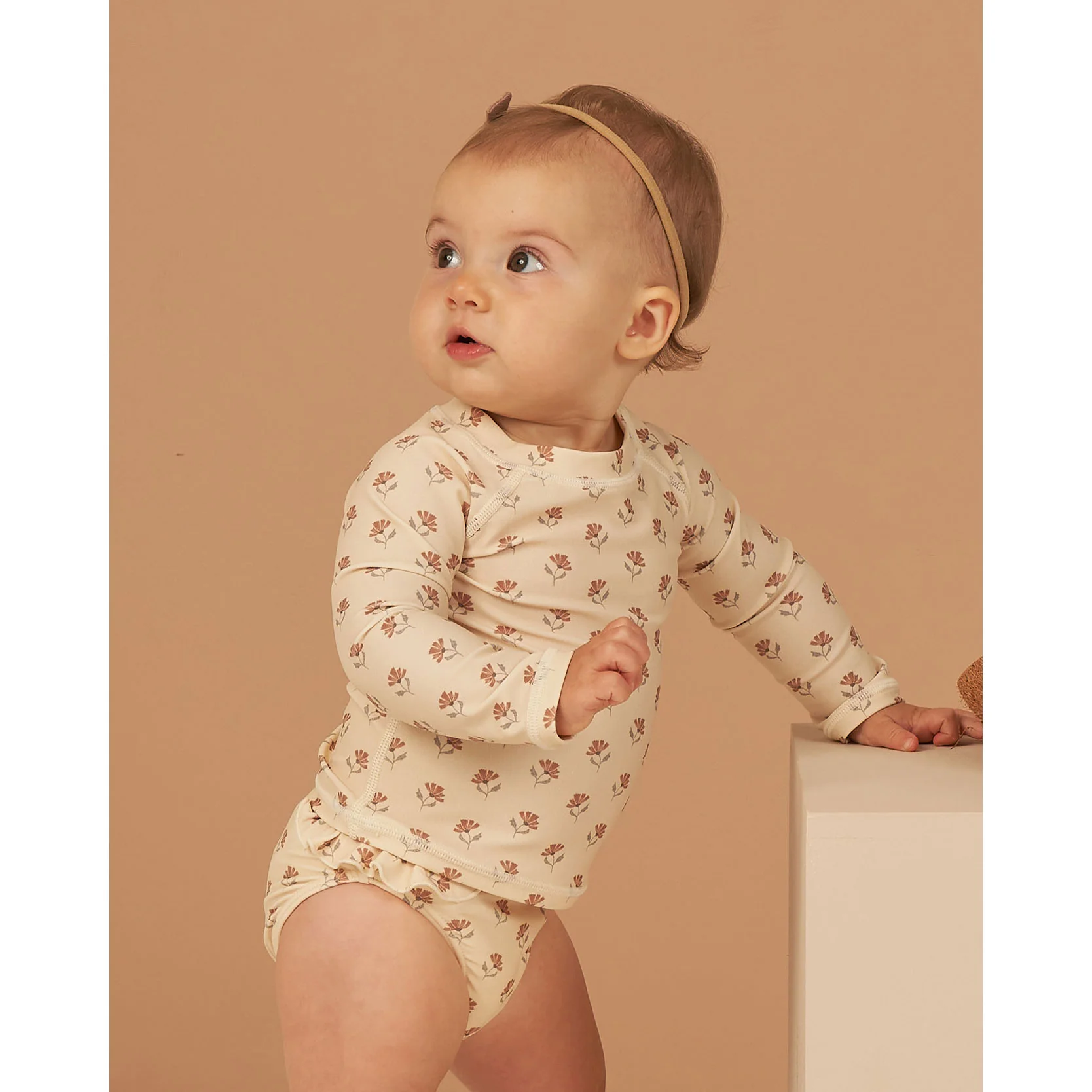 Rylee and Cru Vintage-Fleur Maryn Rash Guard Set - Vintage Fleur - Image 2