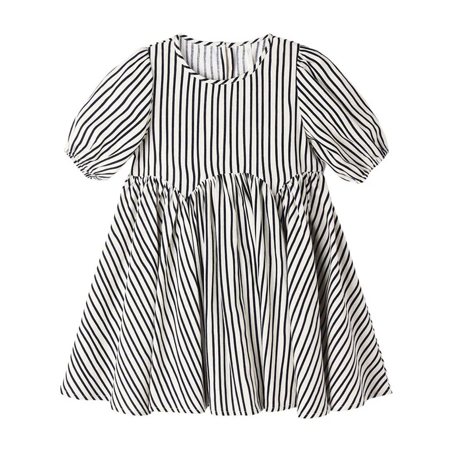 Rylee and Cru Wavy Stripe Rose Dress