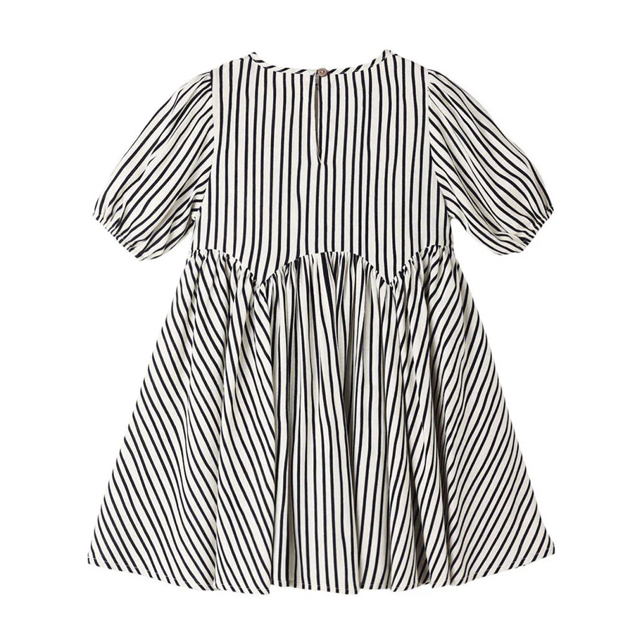 Rylee and Cru Wavy Stripe Rose Dress - Image 3