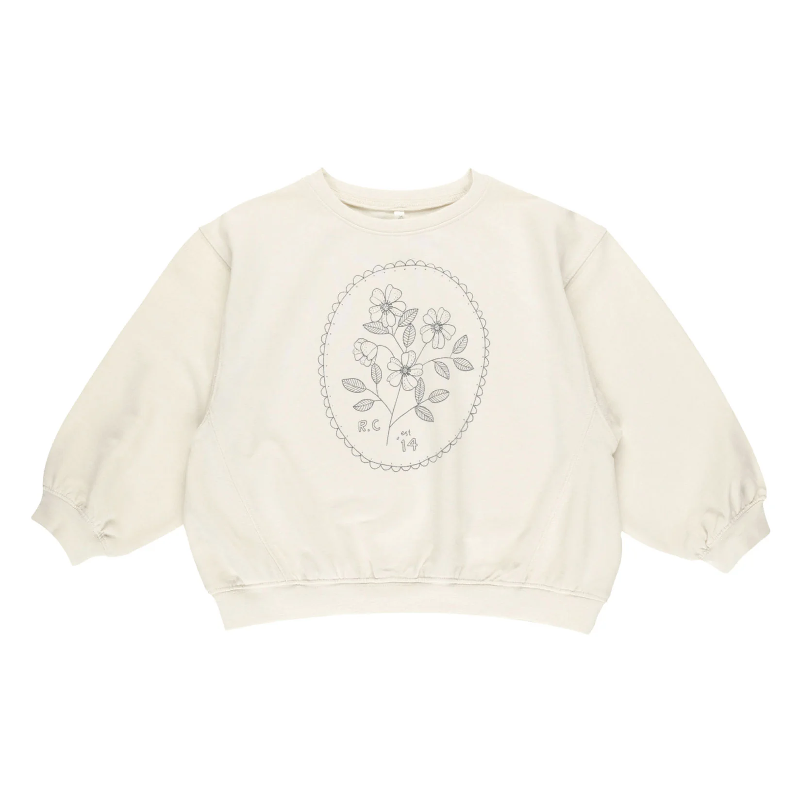 Rylee and Cru Wildflower Oversized Sweatshirt