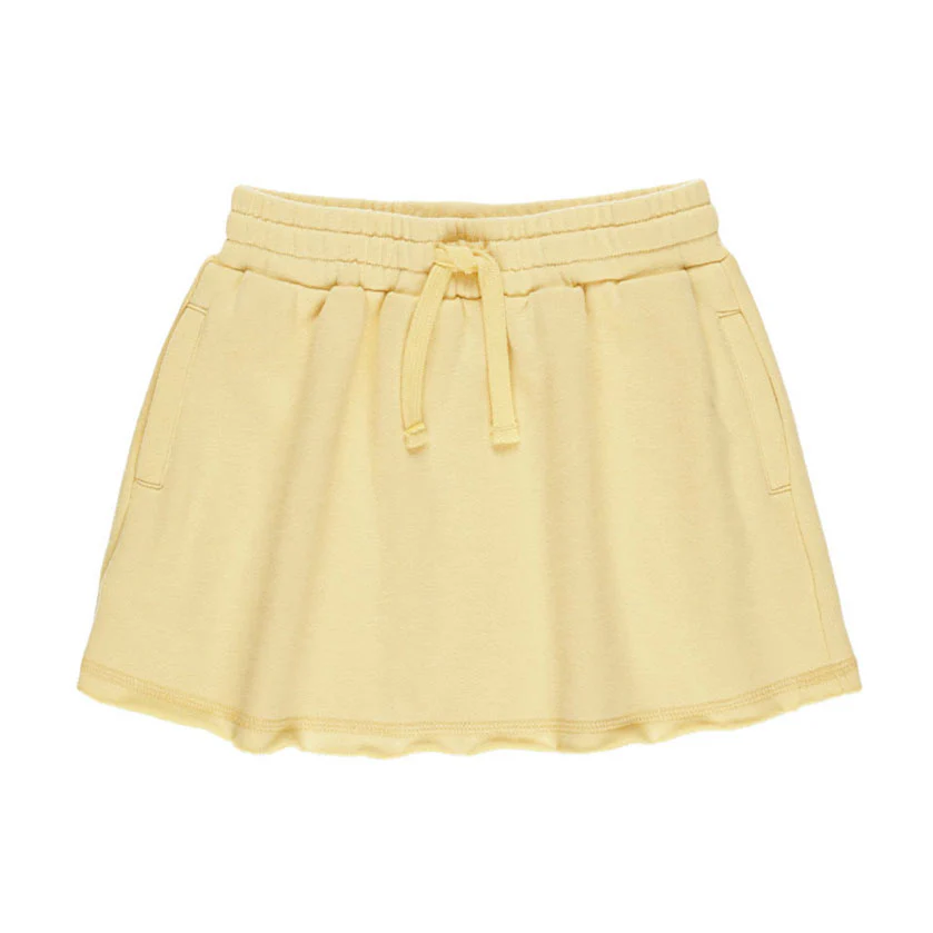 Rylee and Cru Yellow Volley Skirt