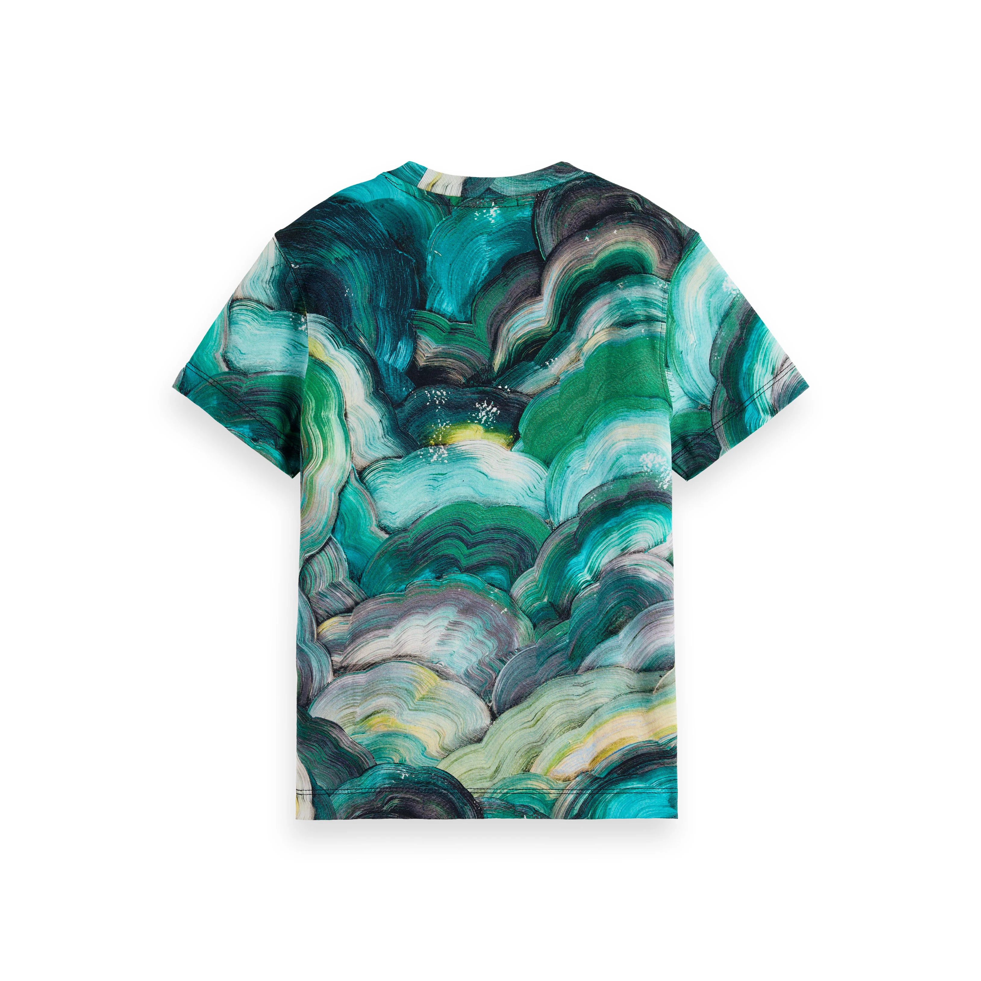 Scotch Shrunk Abstract Fungi Printed T-Shirt - Image 2