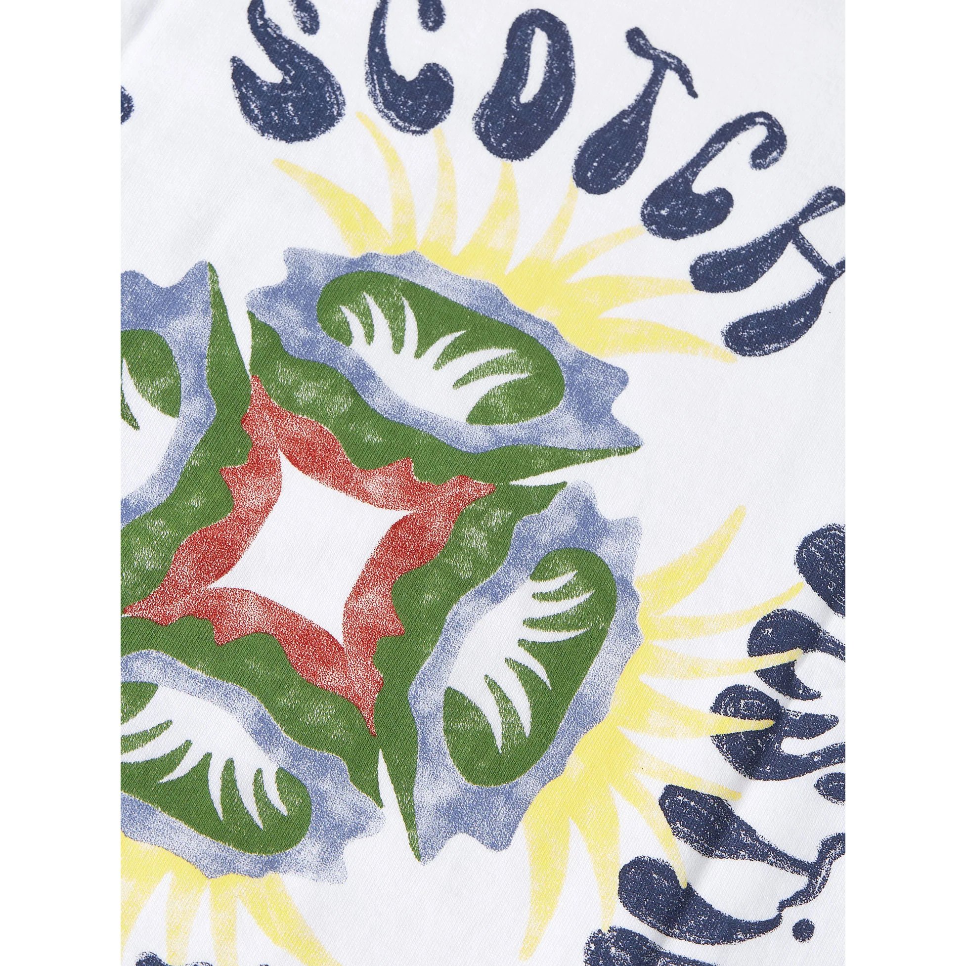 Scotch Shrunk Bright White Front And Back Artwork T-Shirt - Image 3