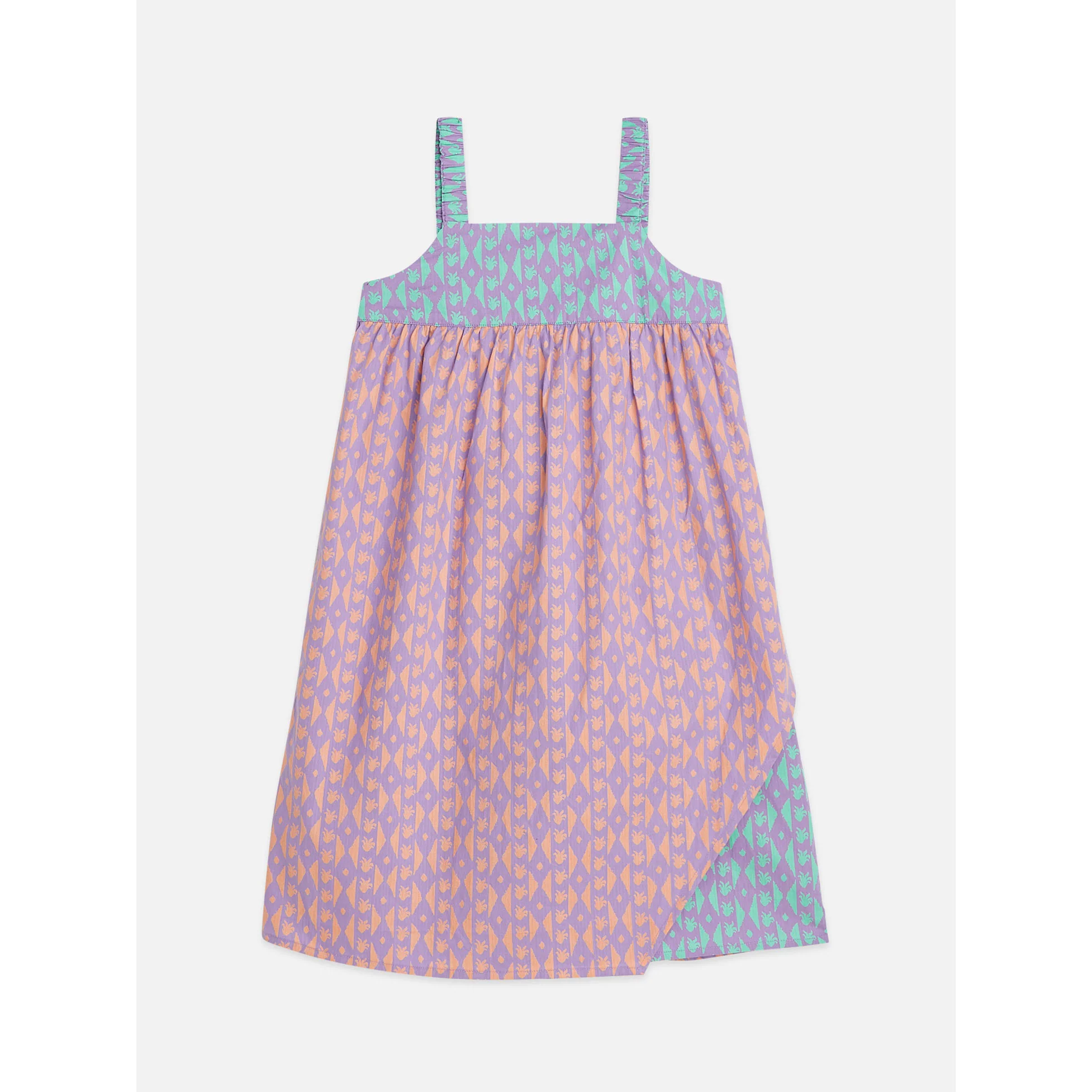 Scotch Shrunk Cactus Stripe Papaya Punch Dress