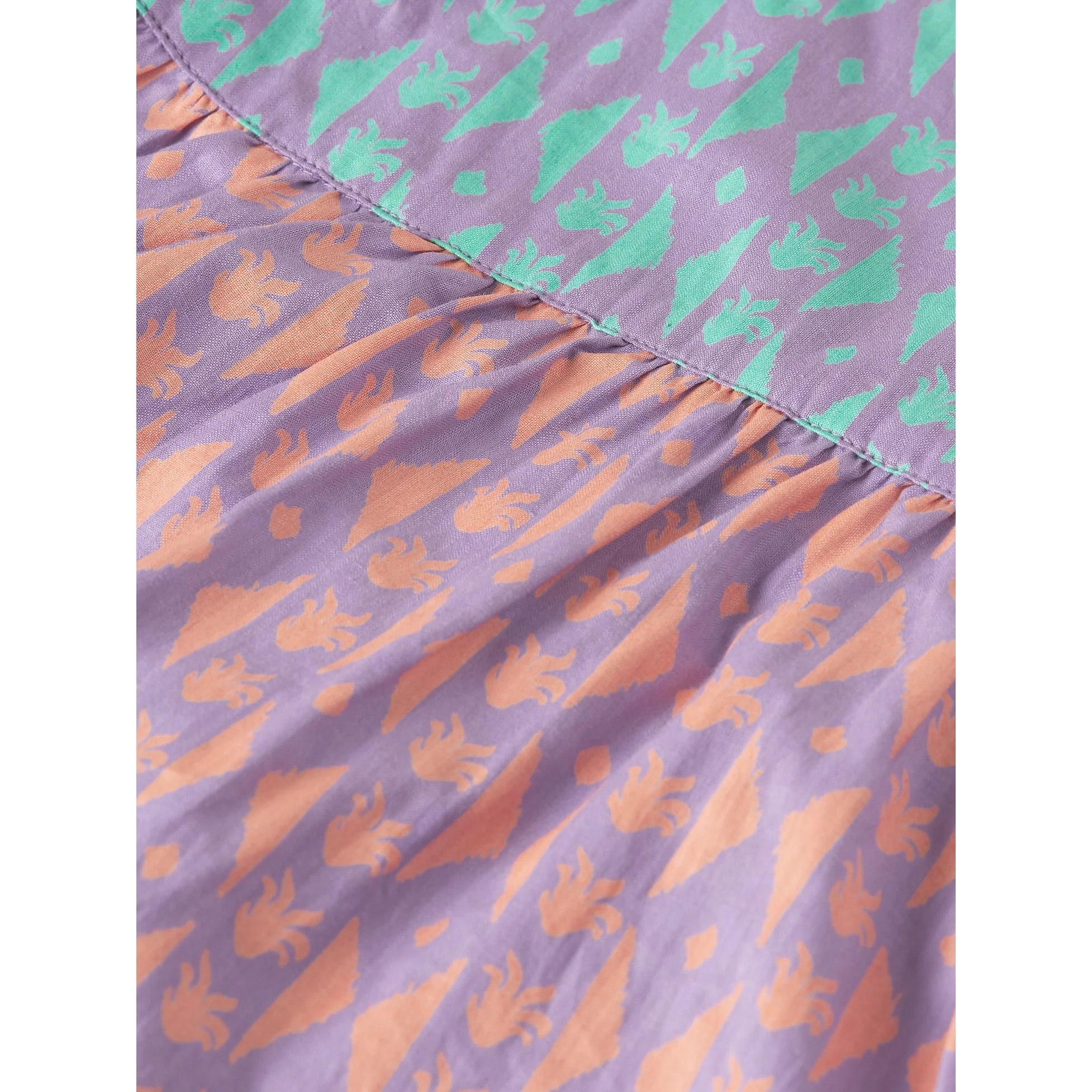 Scotch Shrunk Cactus Stripe Papaya Punch Dress - Image 3