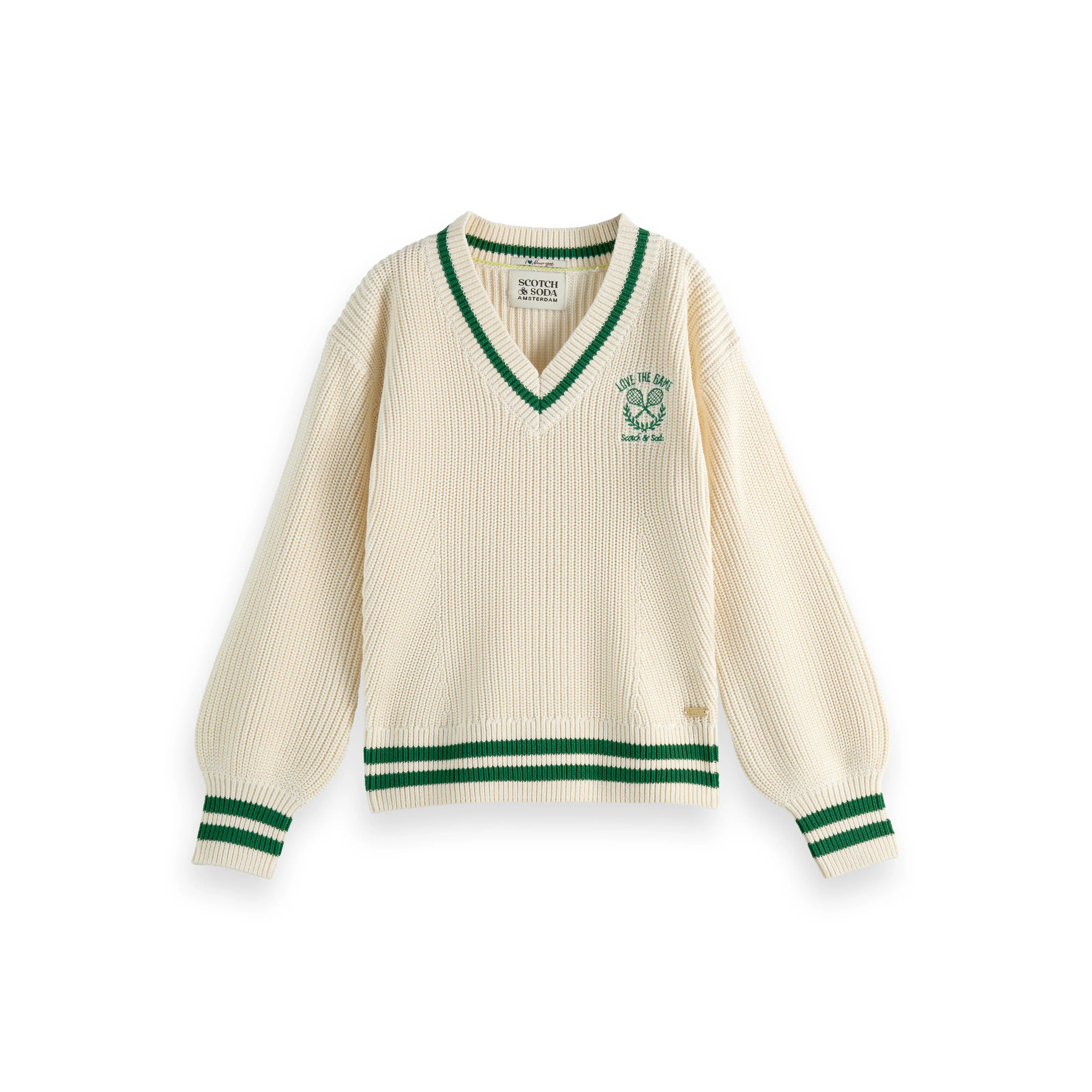 Scotch Shrunk Calico Chest Embroidery Pullover