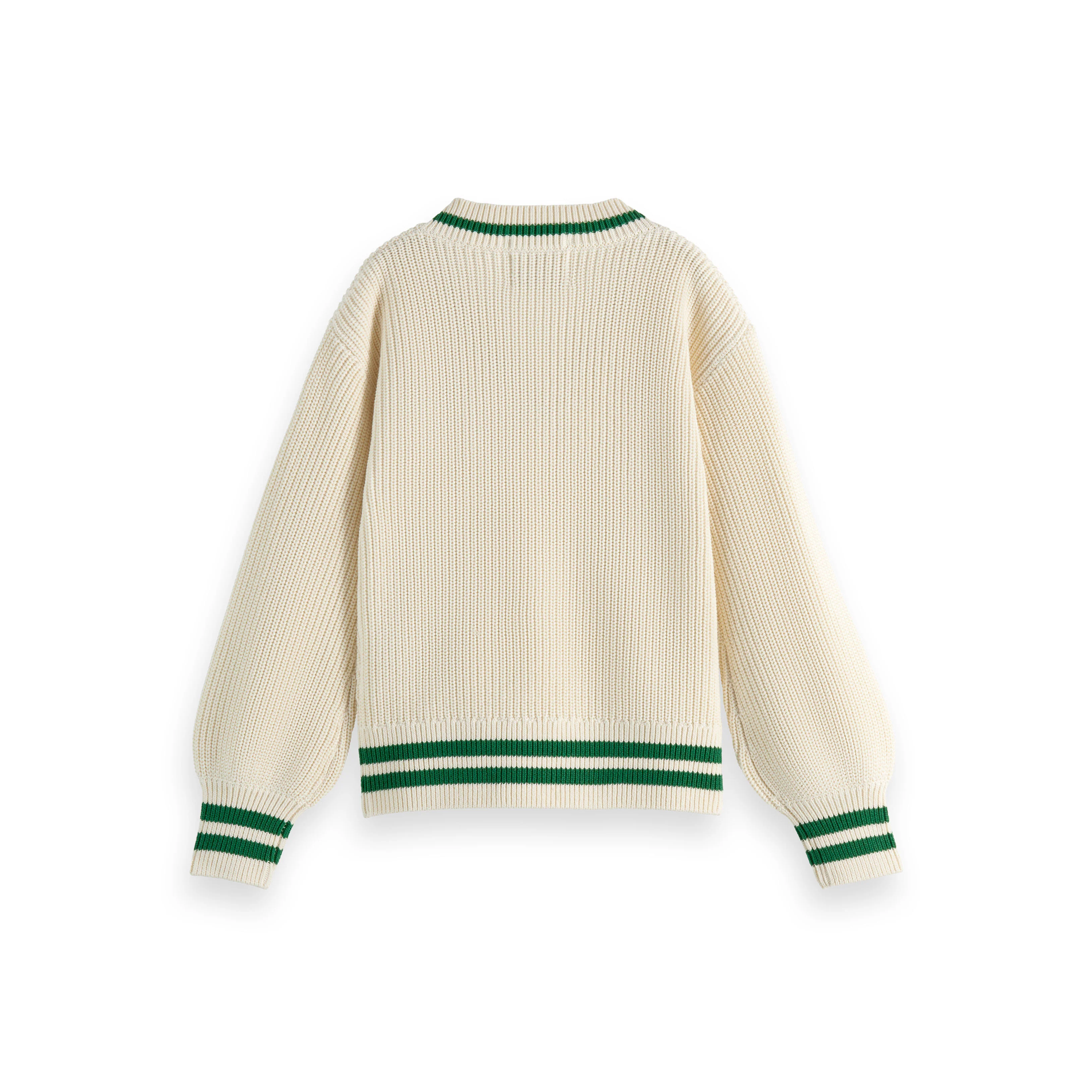 Scotch Shrunk Calico Chest Embroidery Pullover - Image 3