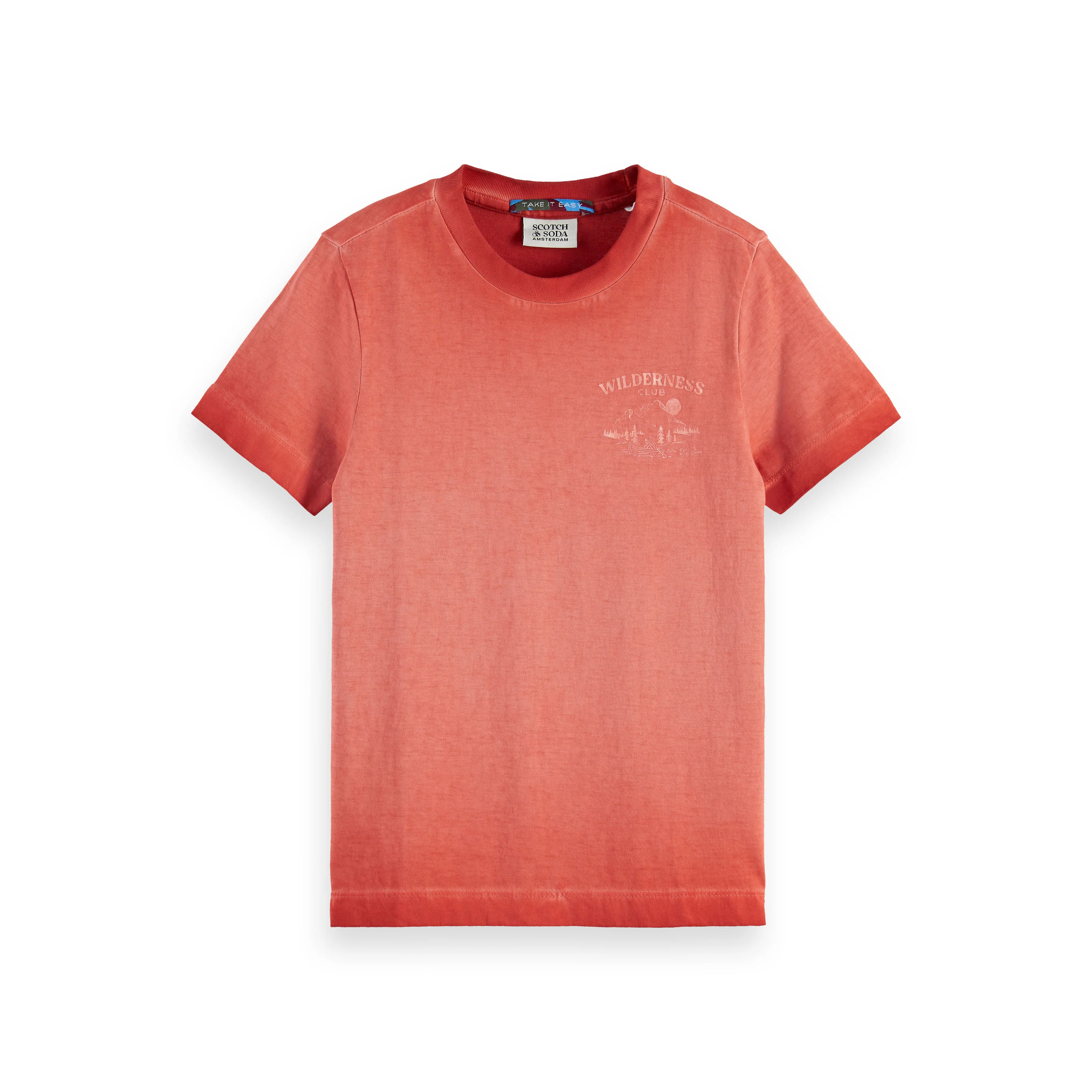 Scotch Shrunk Campfire Artwork T-Shirt