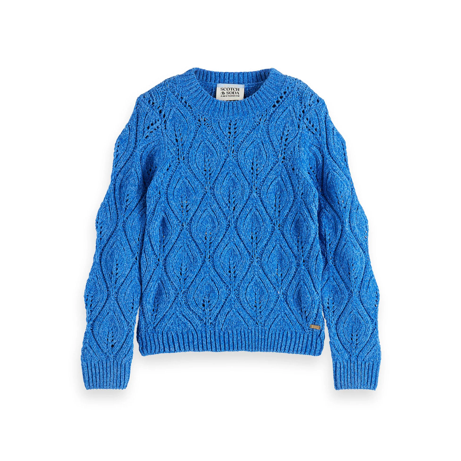 Scotch Shrunk Blue Chenille Pullover