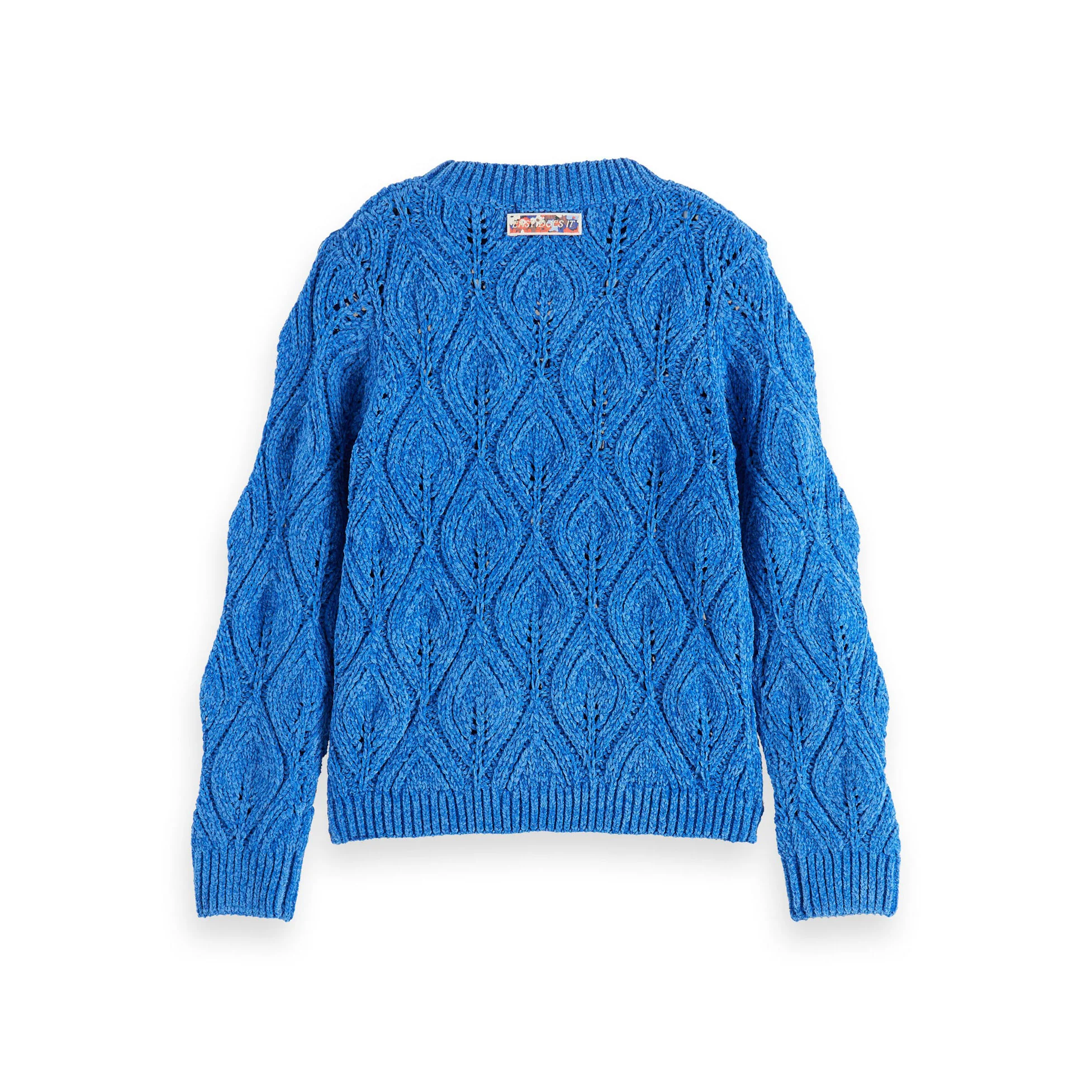 Scotch Shrunk Blue Chenille Pullover - Image 2