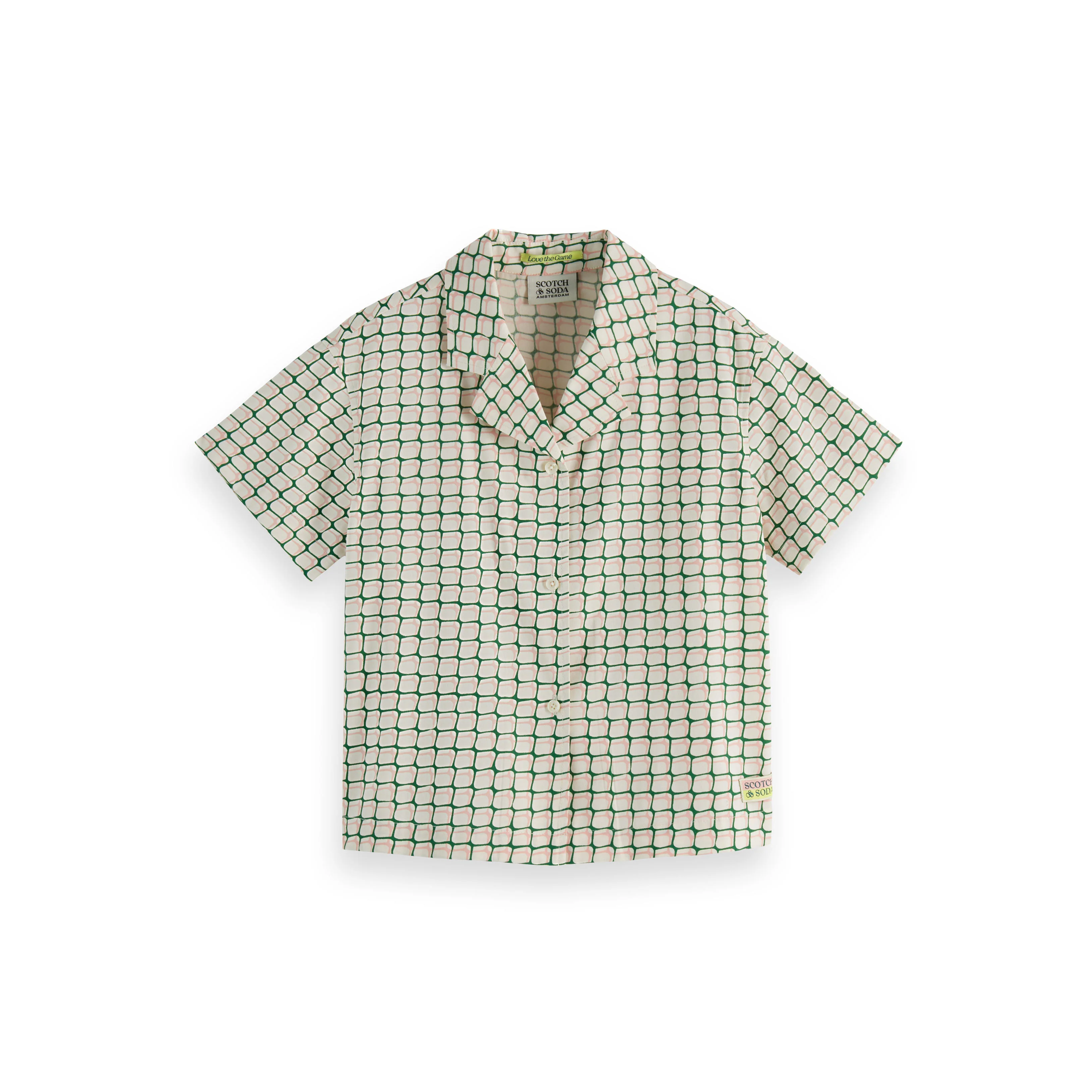 Scotch Shrunk Doubles Net Printed Shirt
