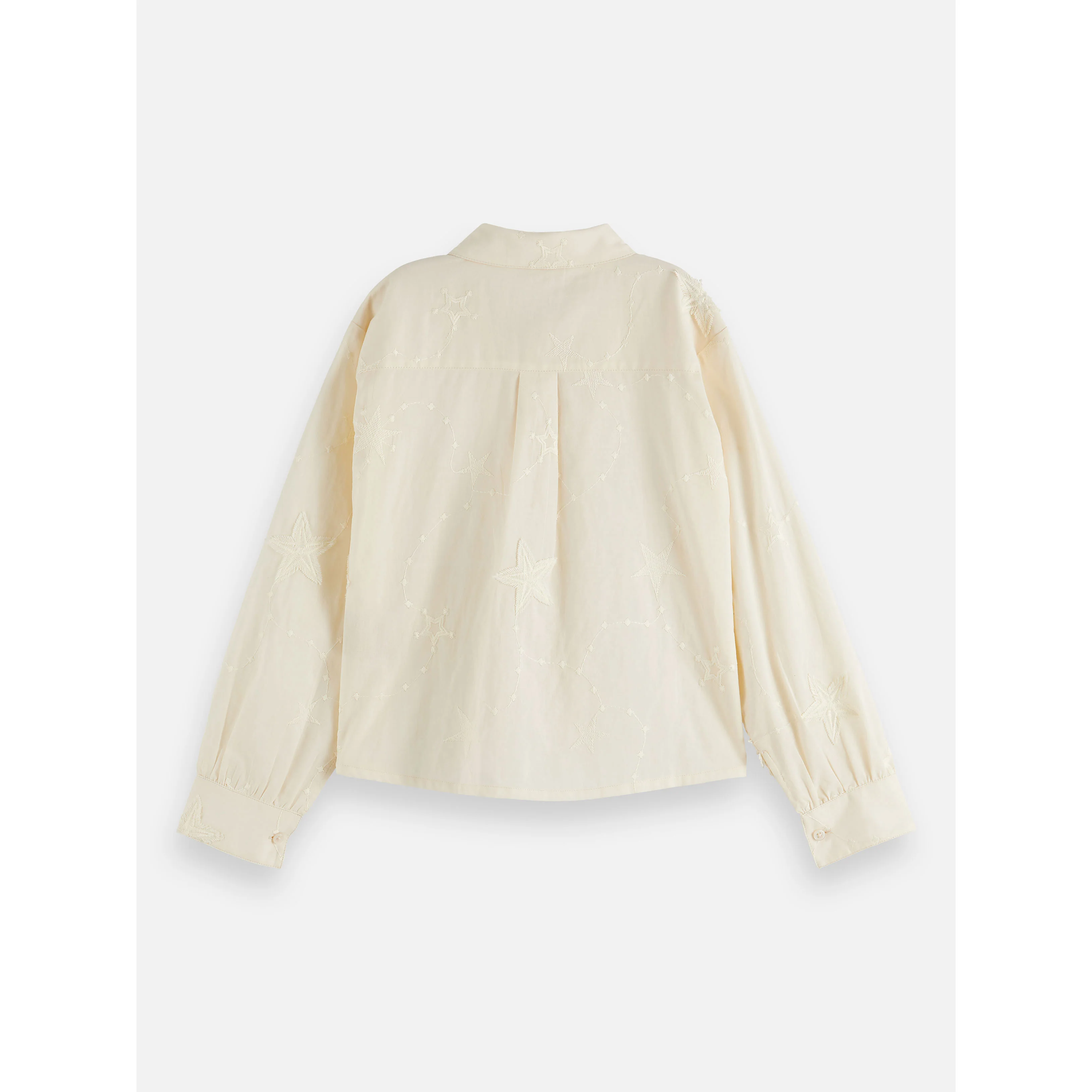 Scotch Shrunk Eggnog Fringe Embroidered Shirt - Image 2