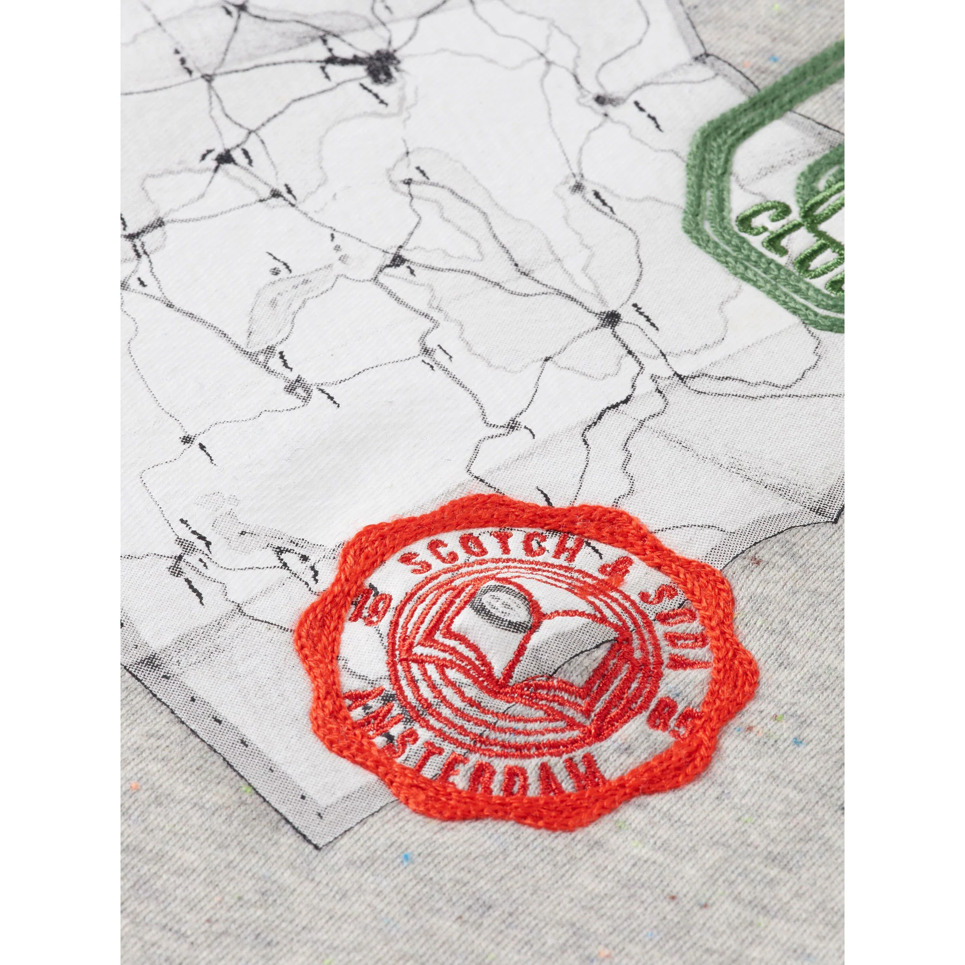 Scotch Shrunk Grey Artwork Crewneck - Image 2