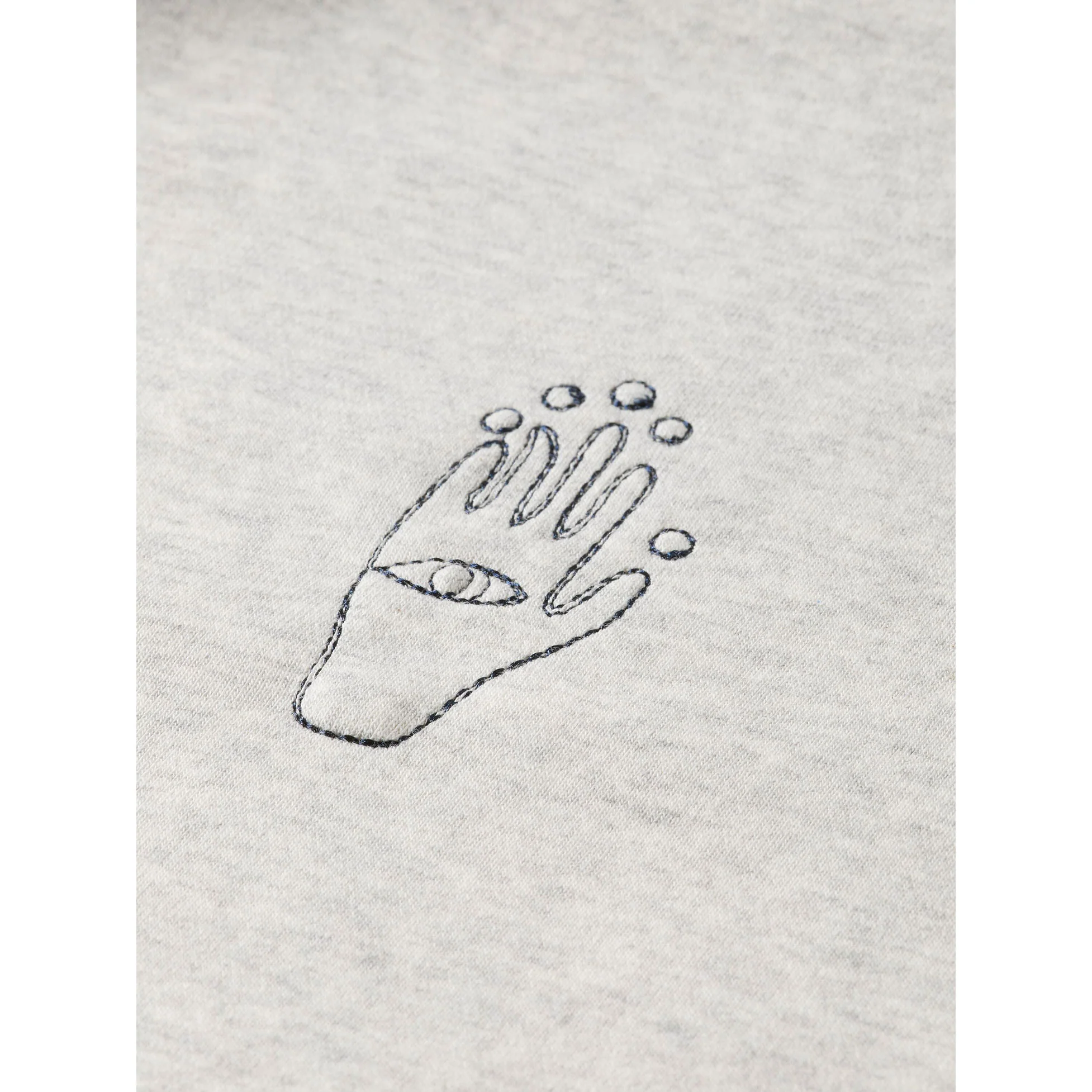 Scotch Shrunk Grey Embroidered Raglan Sweatshirt - Image 2
