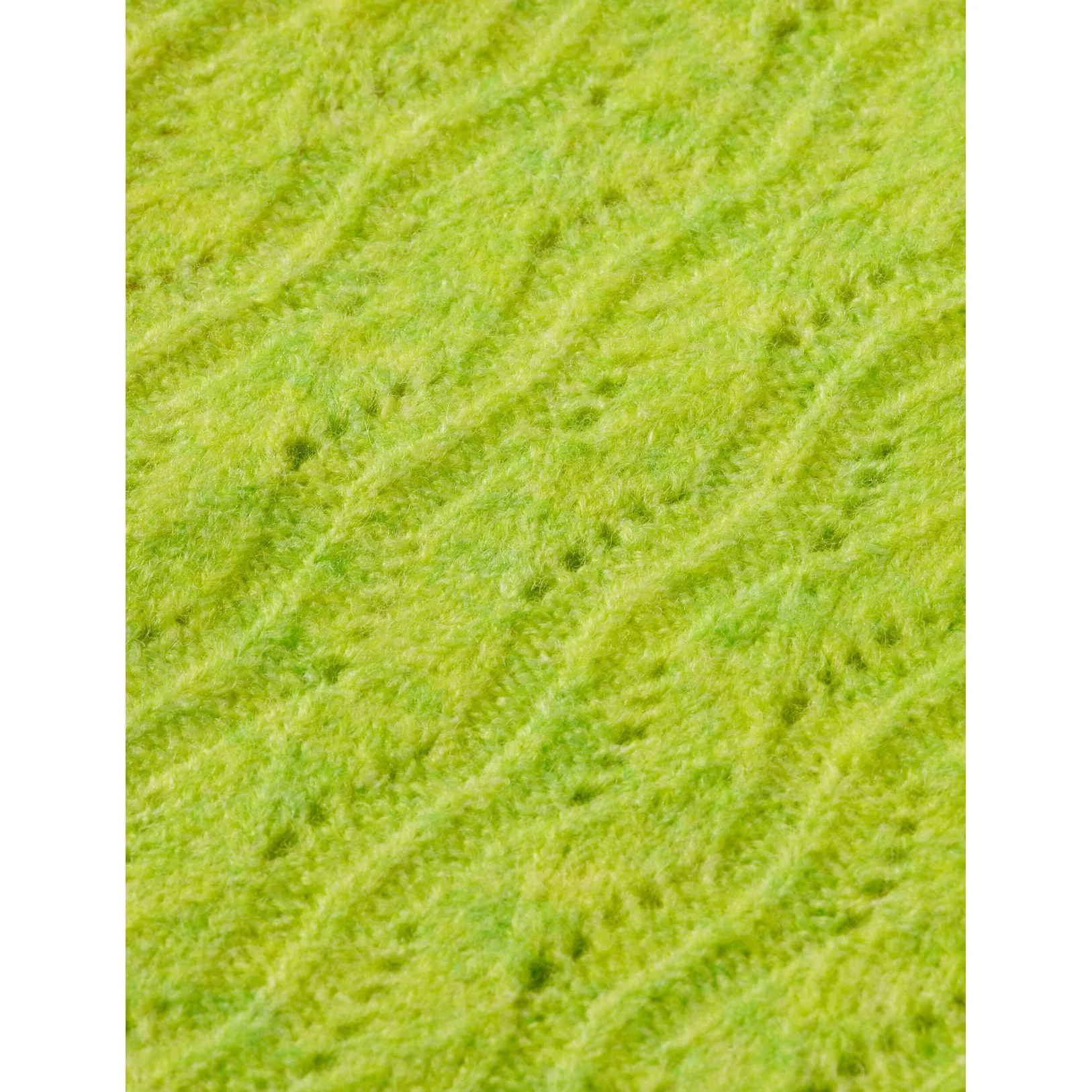 Scotch Shrunk Limeaid Melange Knitted Cardigan - Image 3