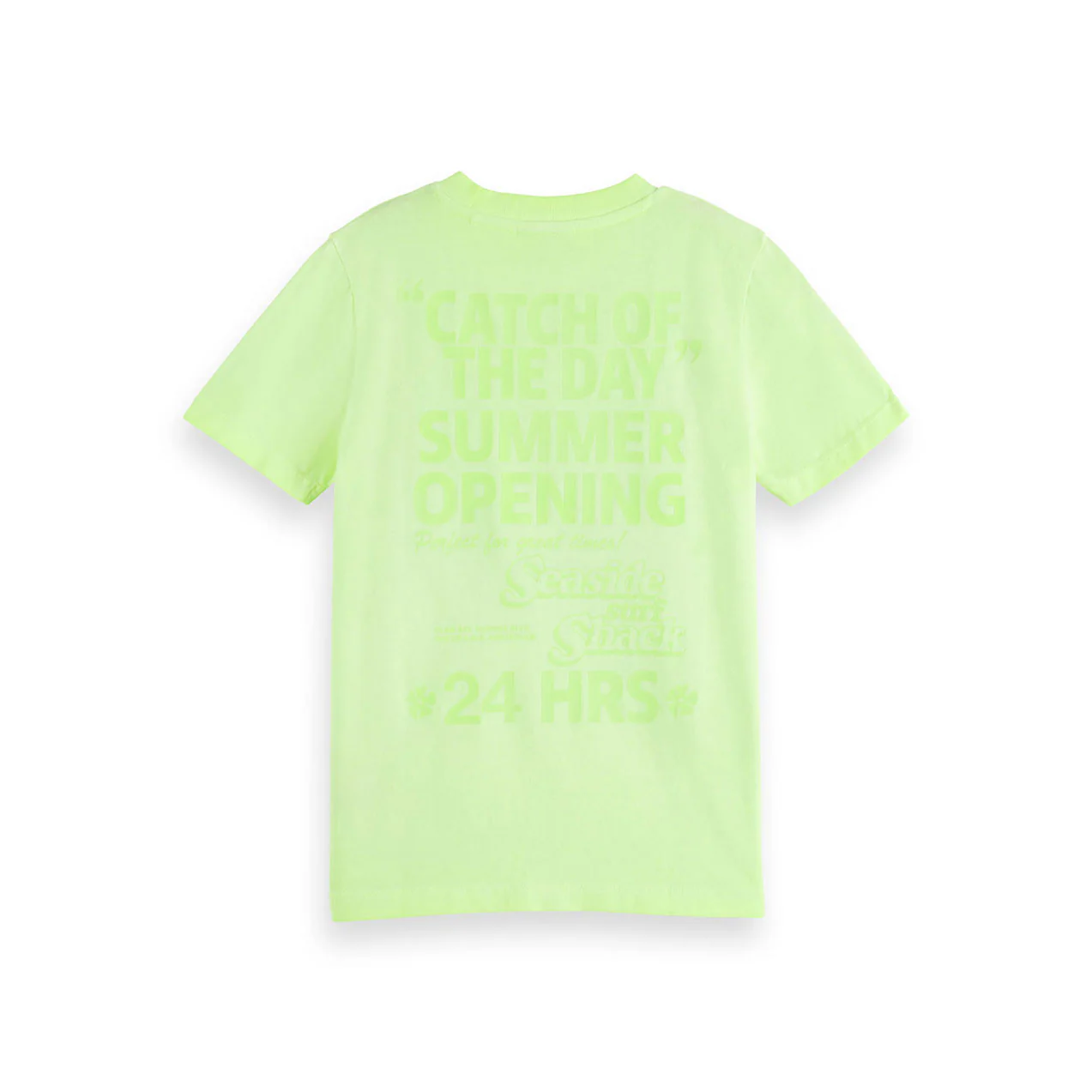 Scotch Shrunk LTHS Lime Dyed Tee - Image 2