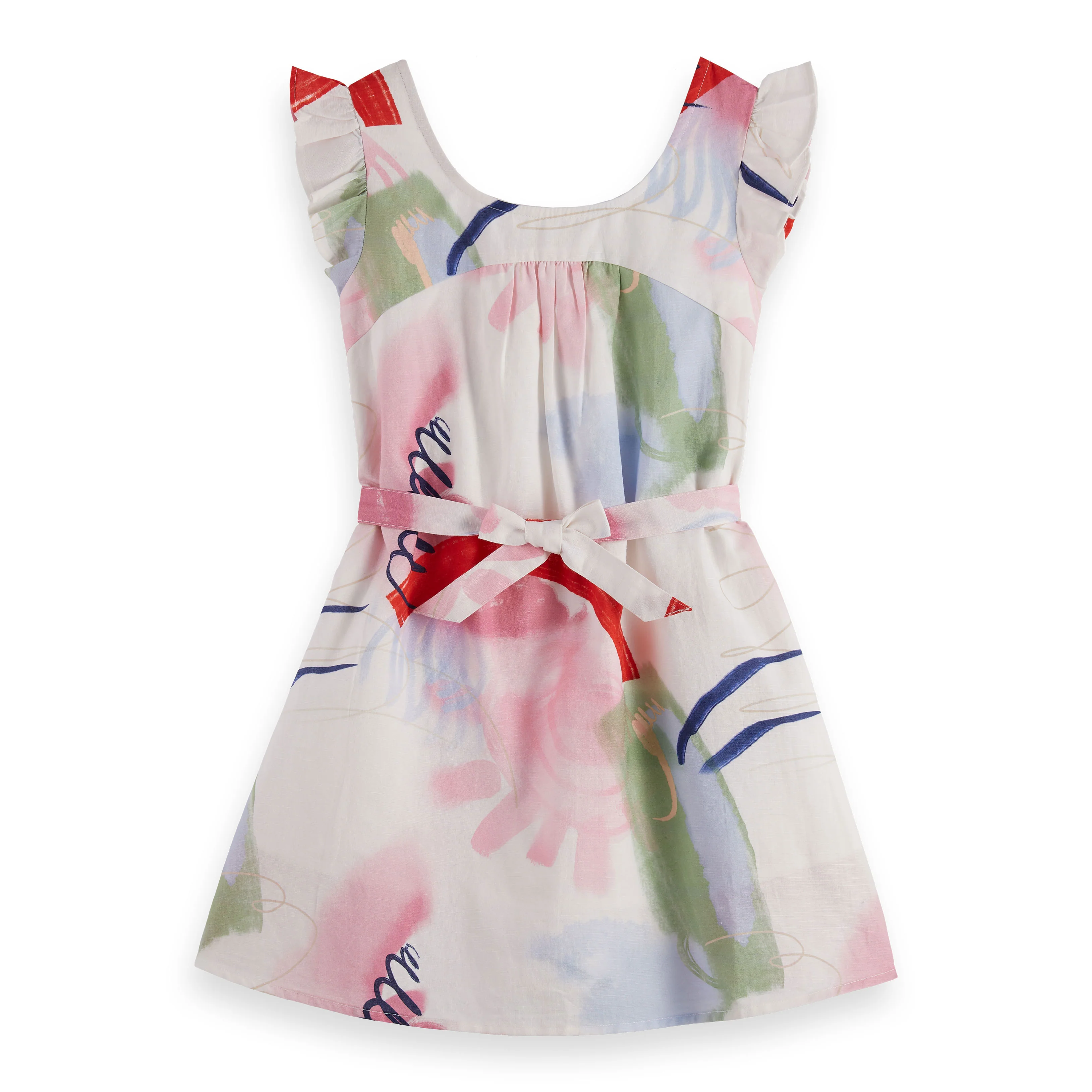 Scotch Shrunk Lucebert Printed Dress