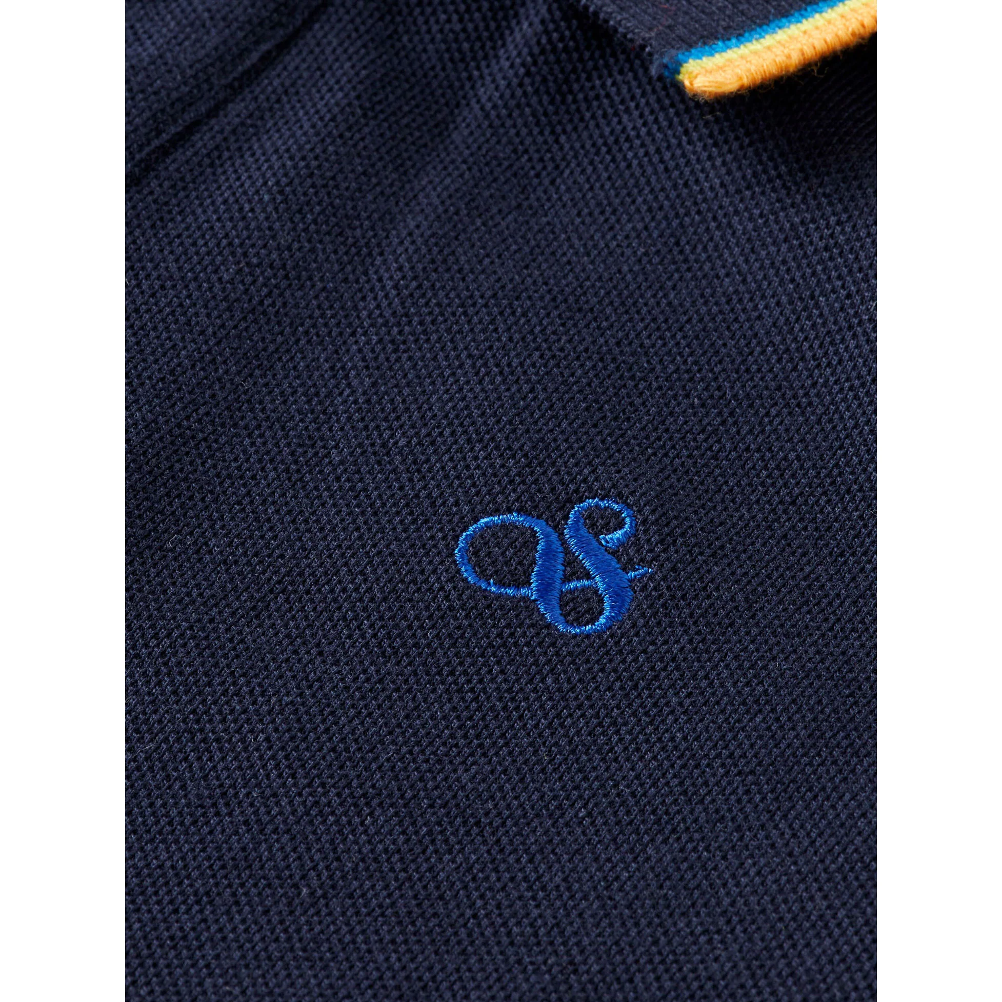 Scotch Shrunk Night Long Sleeve Polo With Tipping - Image 3