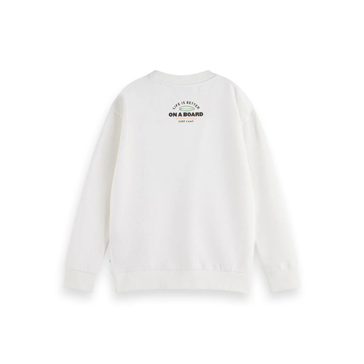 Scotch Shrunk Off White Beach Van Sweatshirt - Image 2